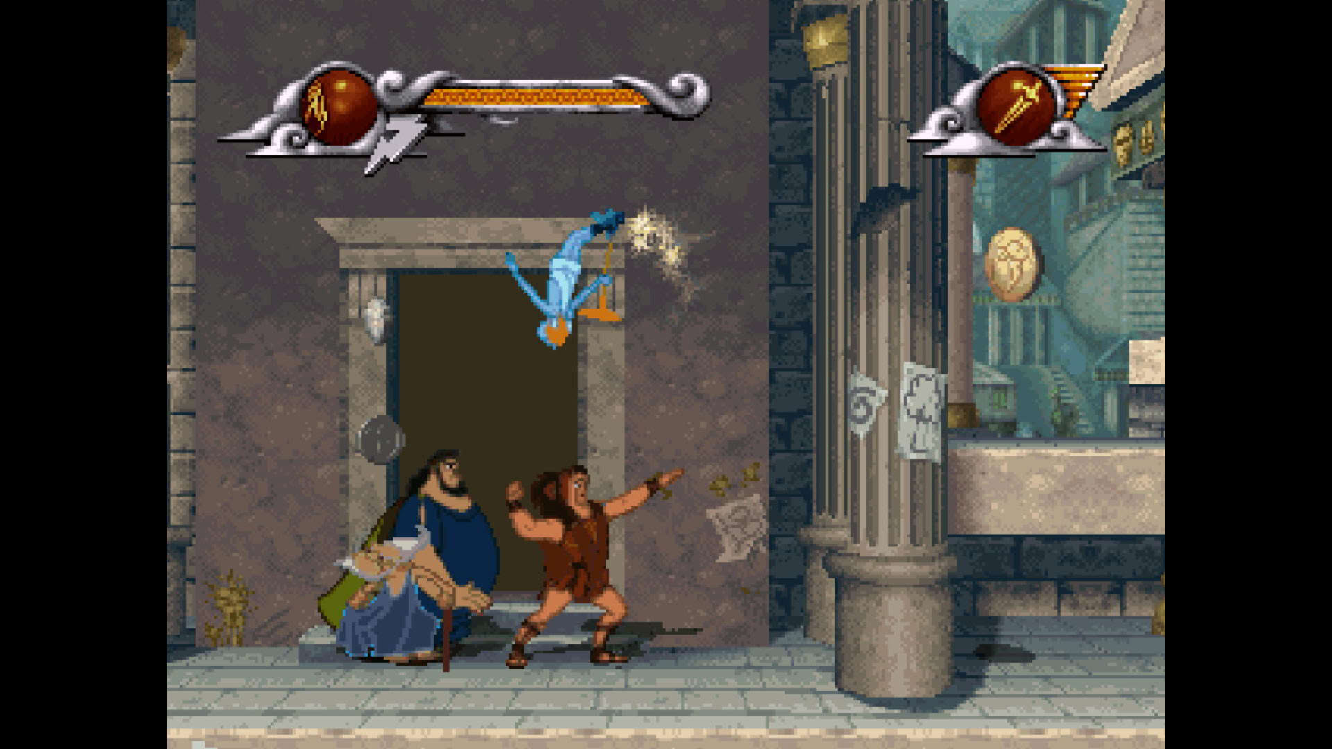 Screenshot for Disney's Hercules Action Game