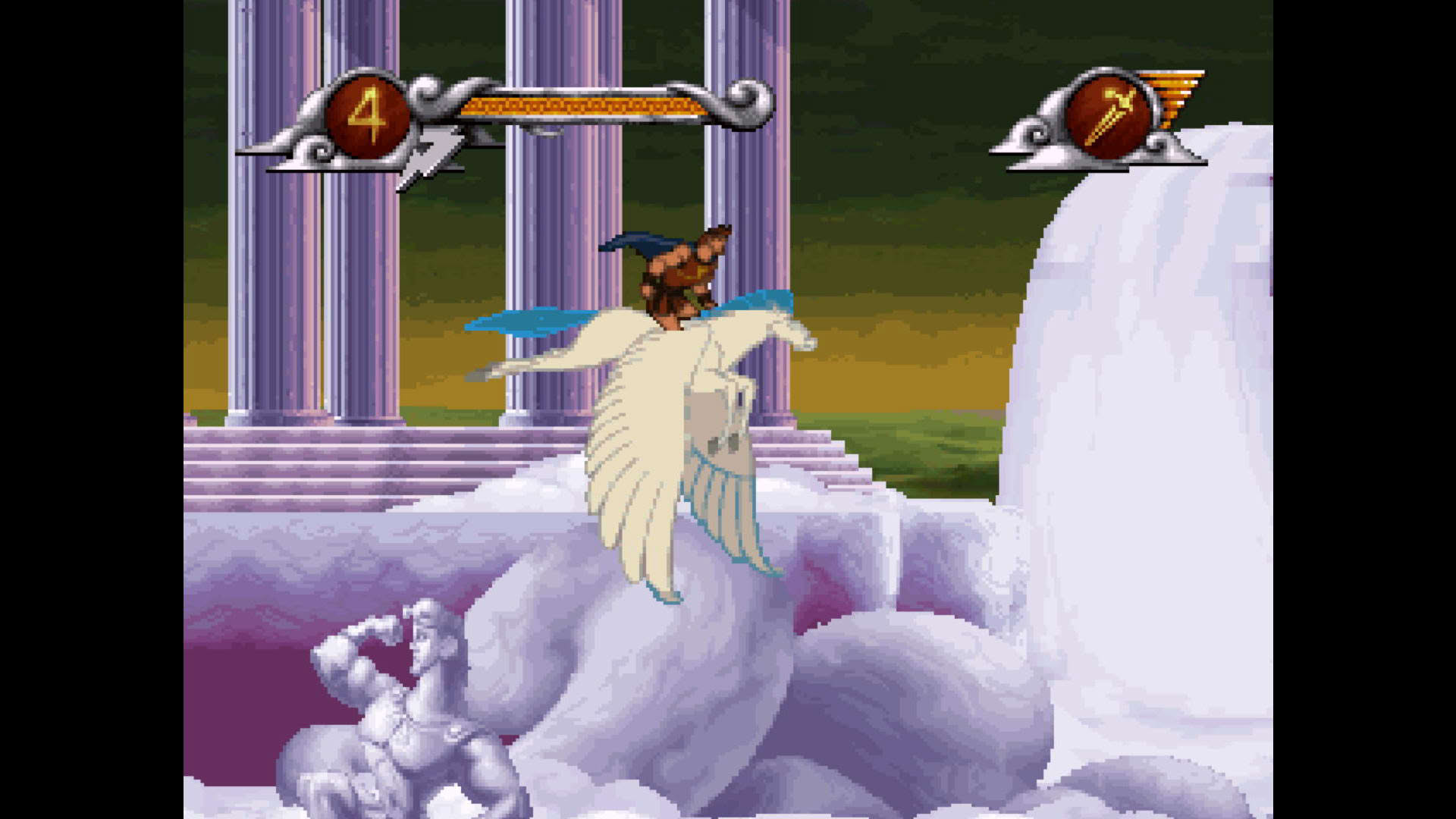 Screenshot for Disney's Hercules Action Game