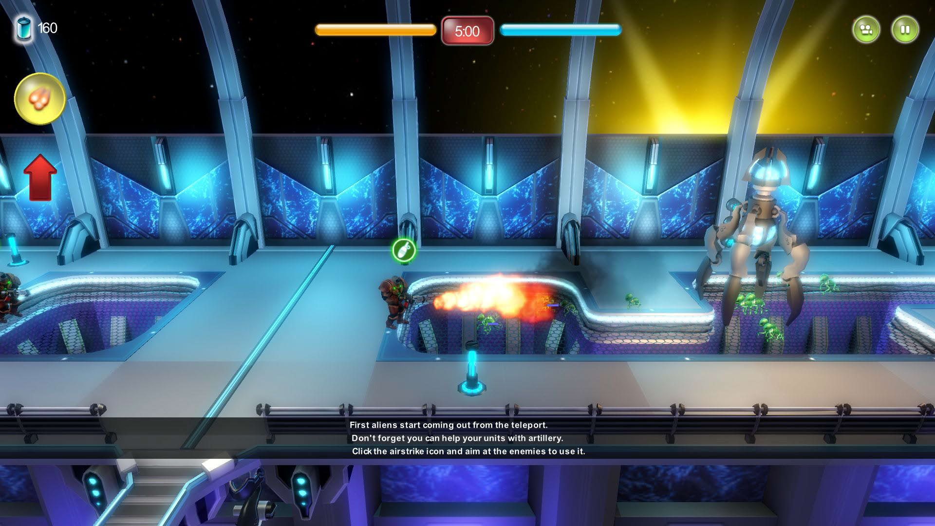 Screenshot for Alien Hallway