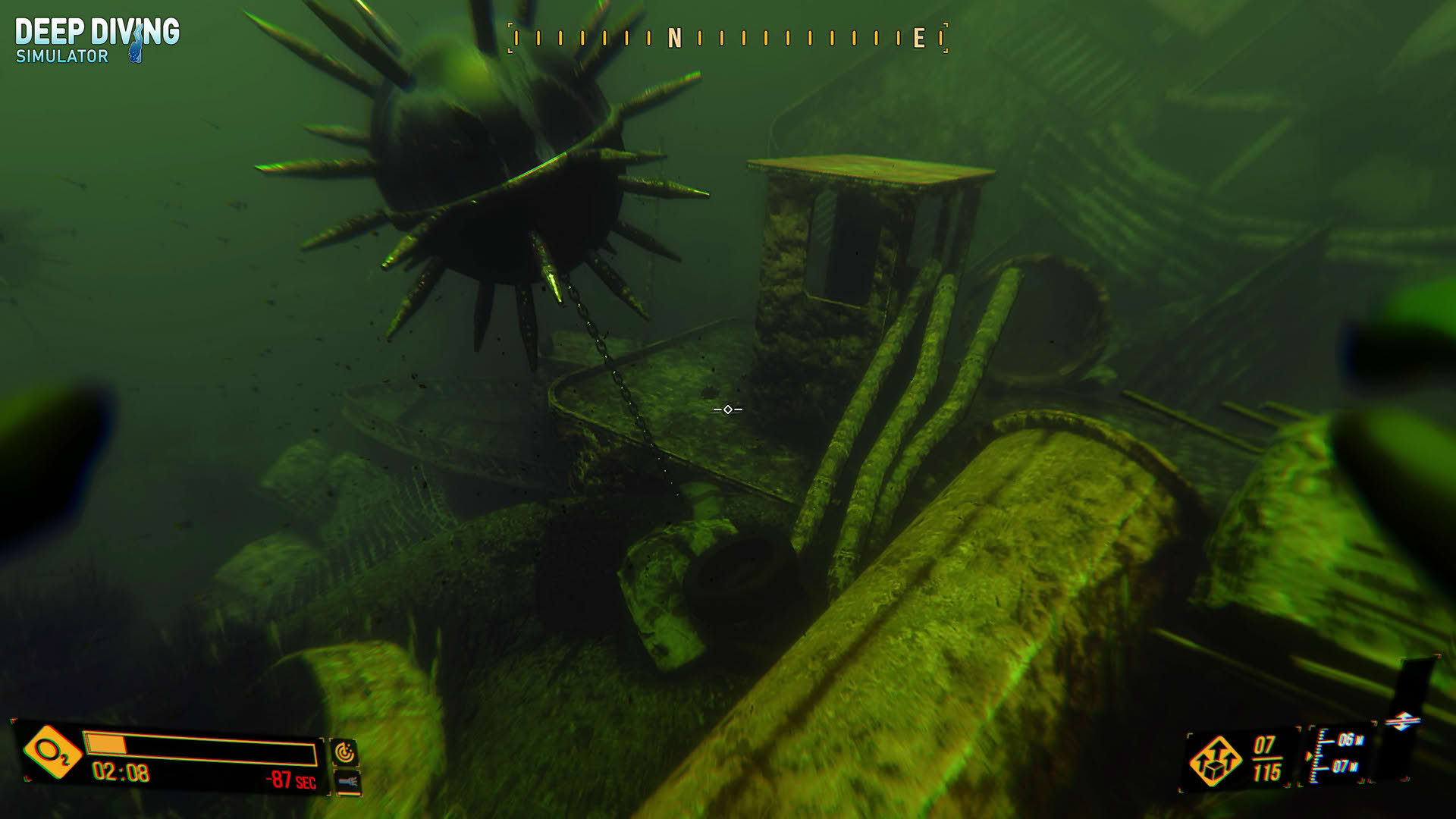 Screenshot for Deep Diving Simulator