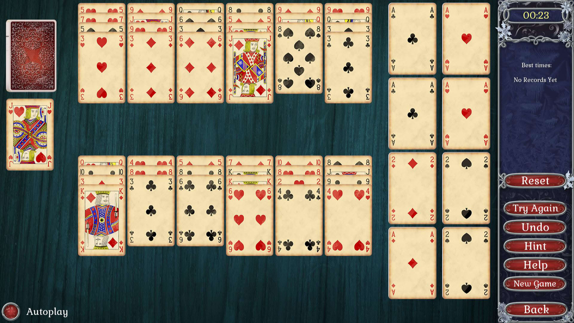 Screenshot for Jewel Match Solitaire Winterscapes