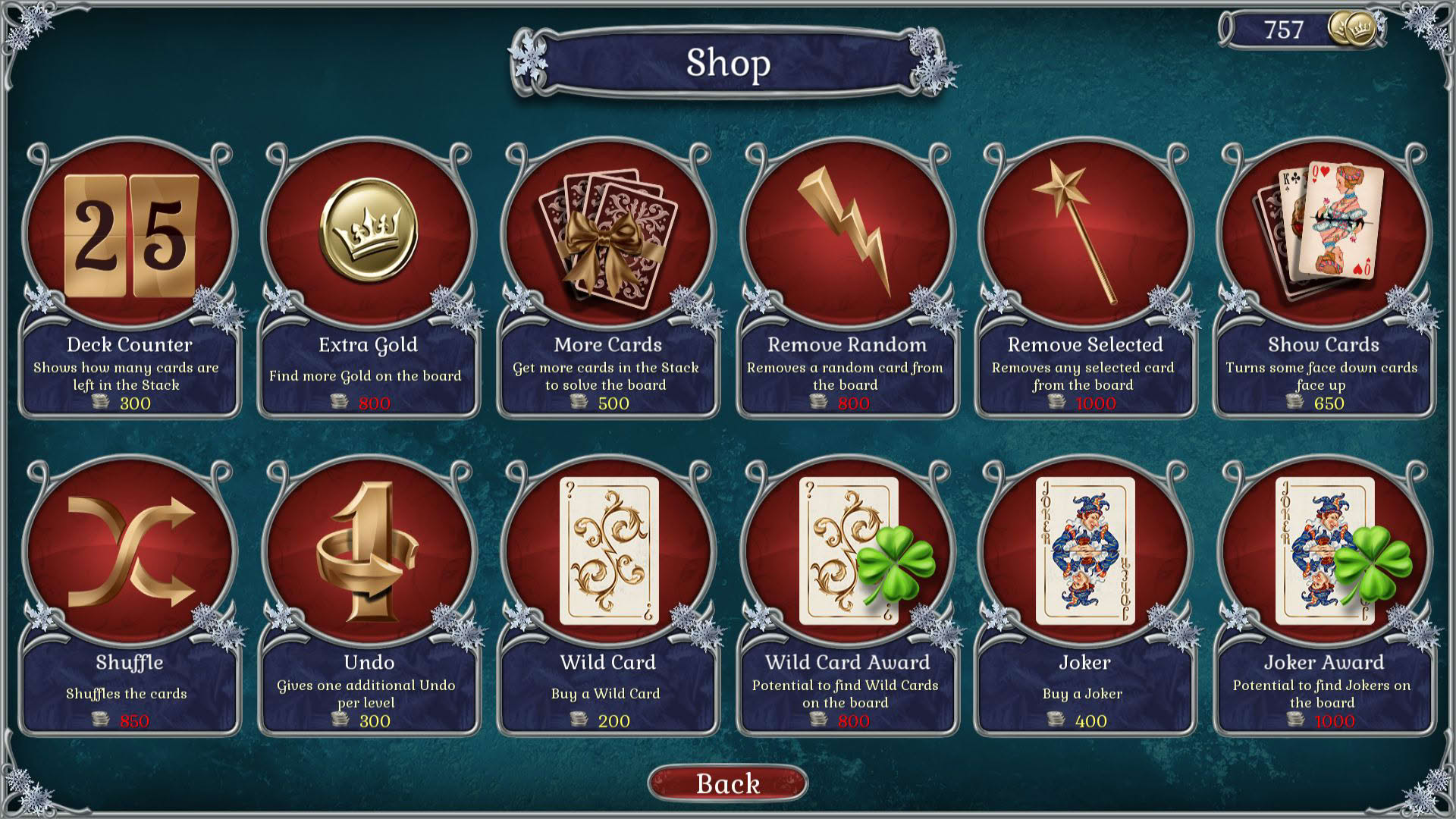 Screenshot for Jewel Match Solitaire Winterscapes