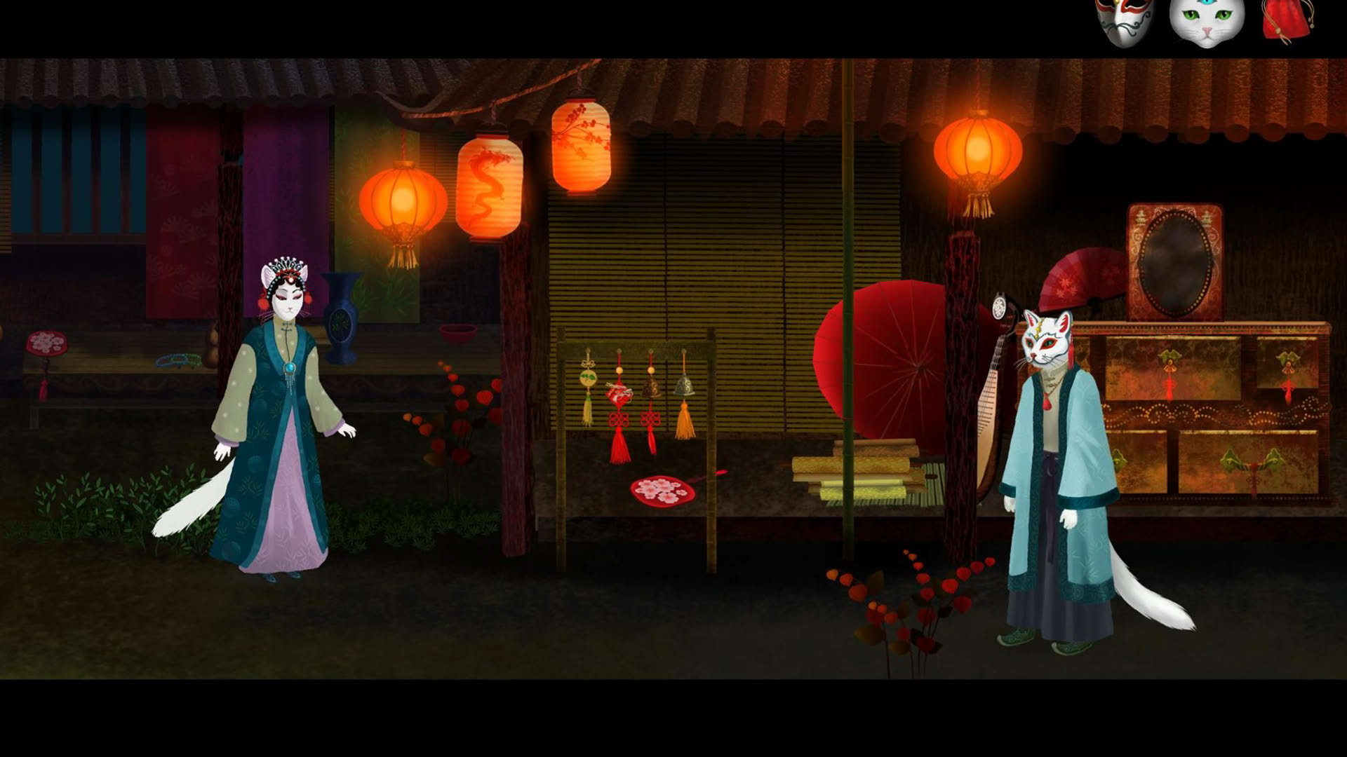 Screenshot for Cat and Ghostly Road