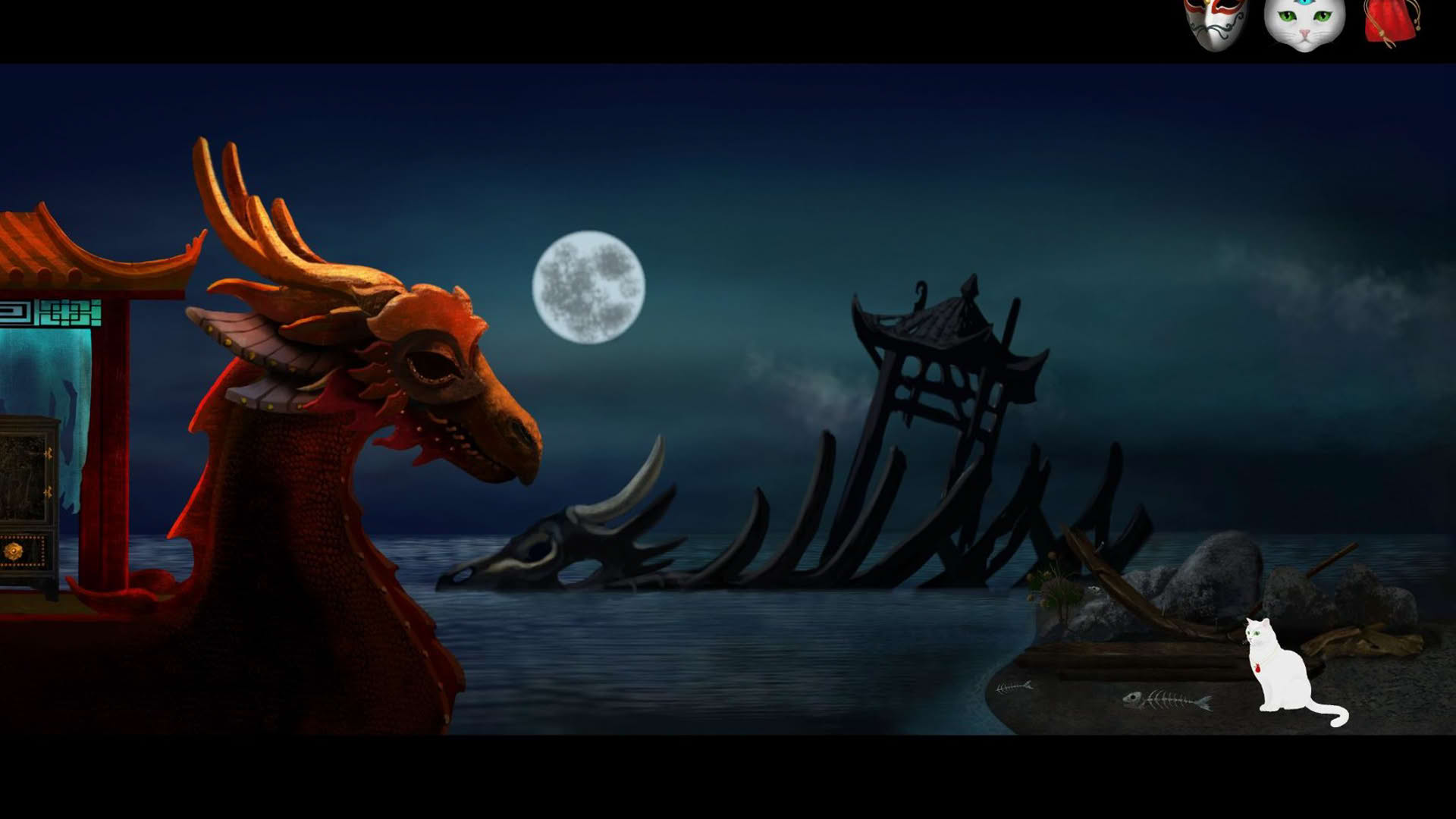 Screenshot for Cat and Ghostly Road
