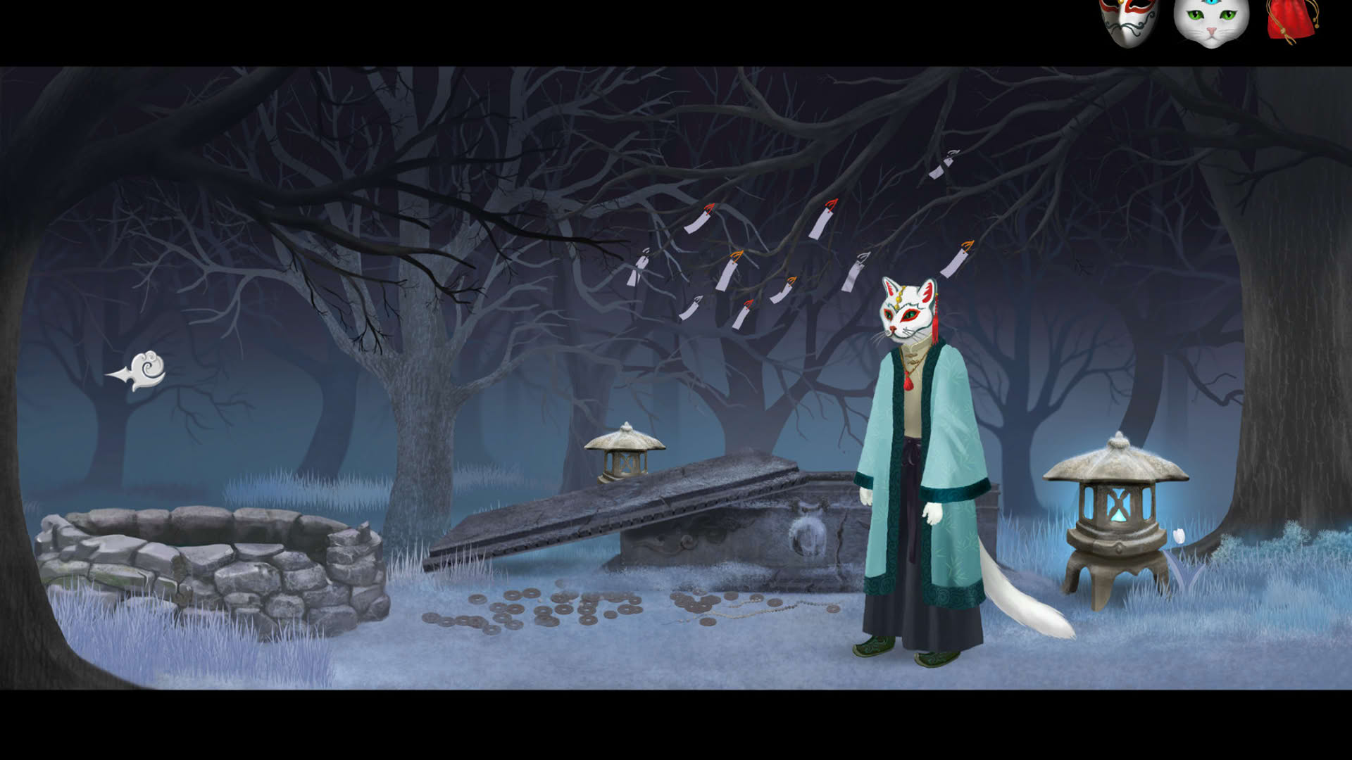 Screenshot for Cat and Ghostly Road