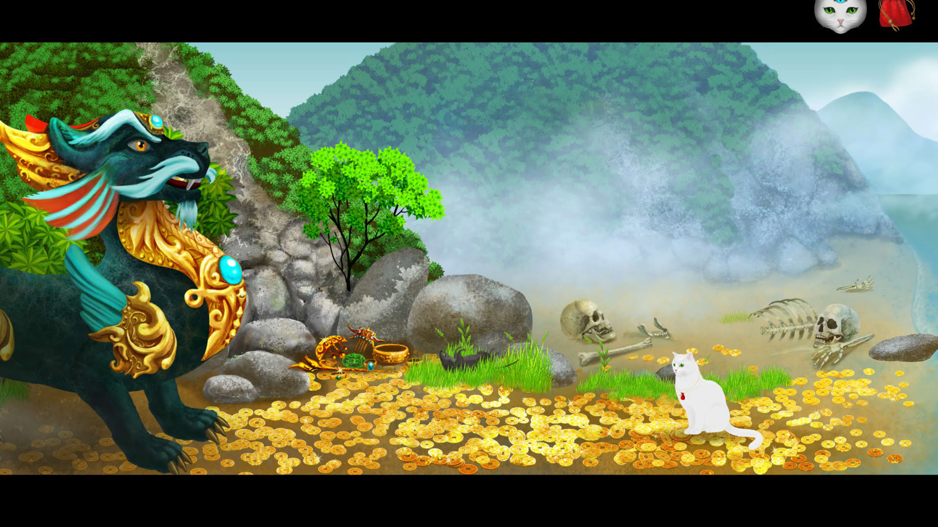 Screenshot for Cat and Ghostly Road
