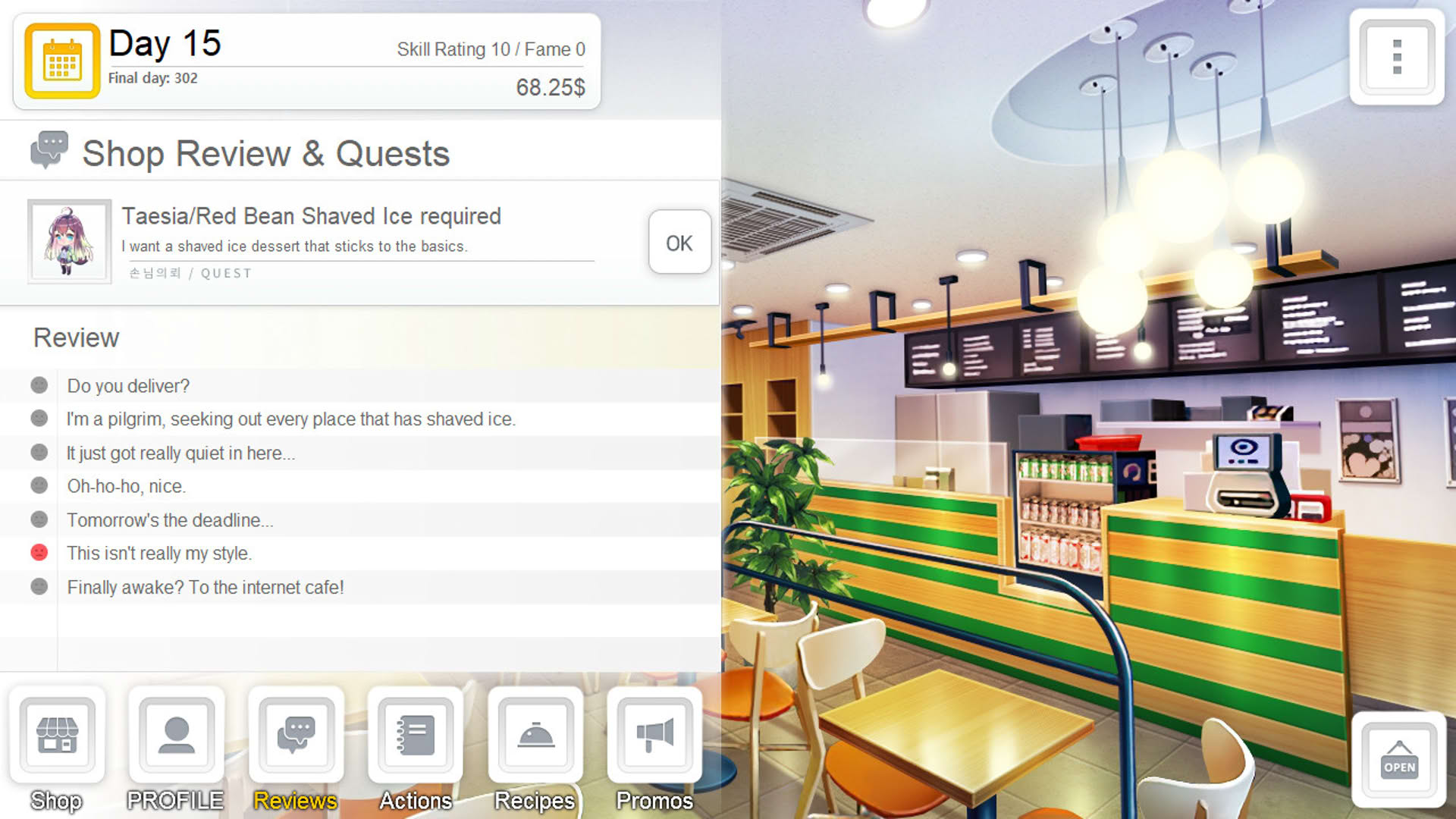 Screenshot for Miracle Snack Shop