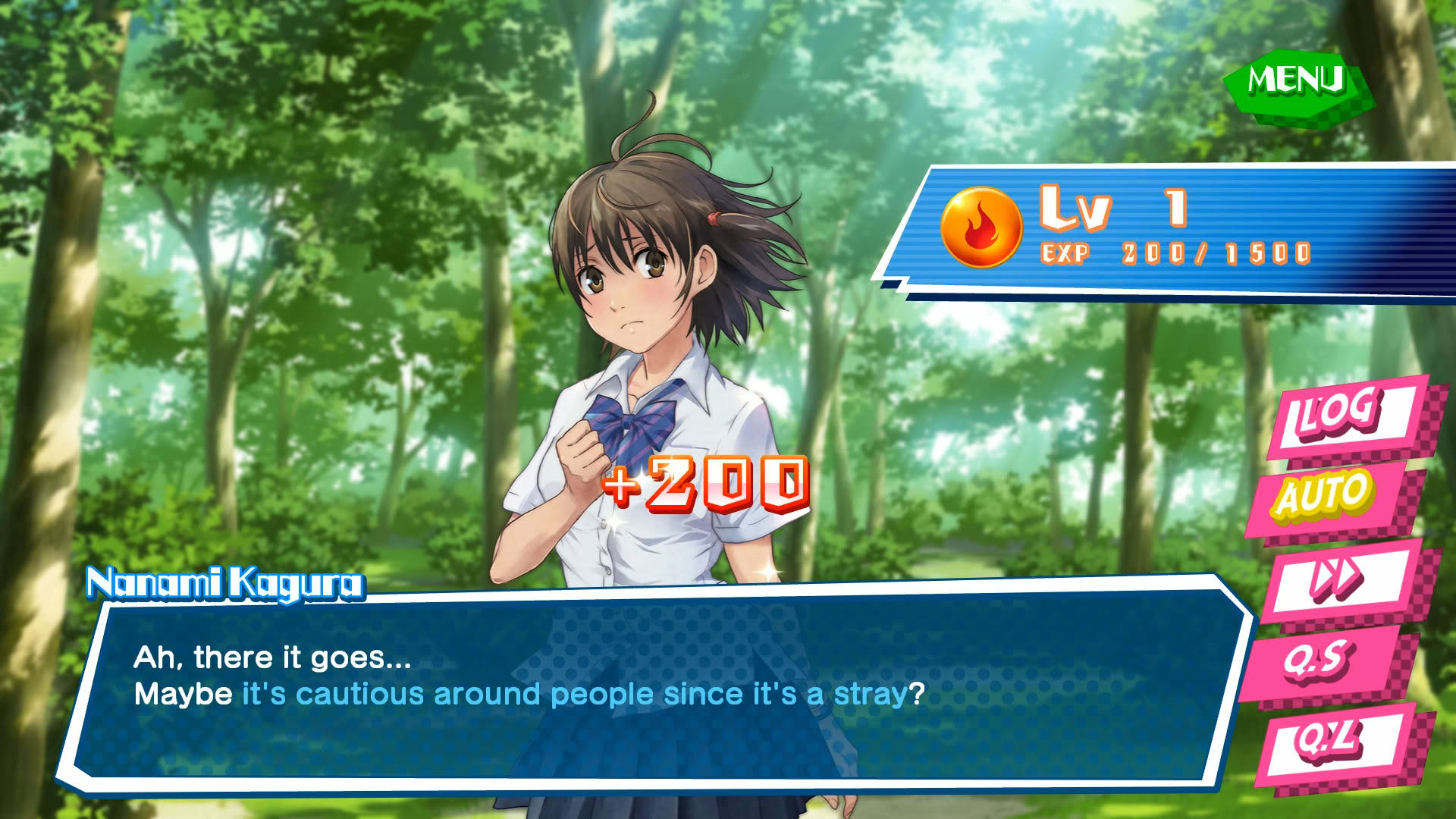 Screenshot for Kotodama: The 7 Mysteries of Fujisawa