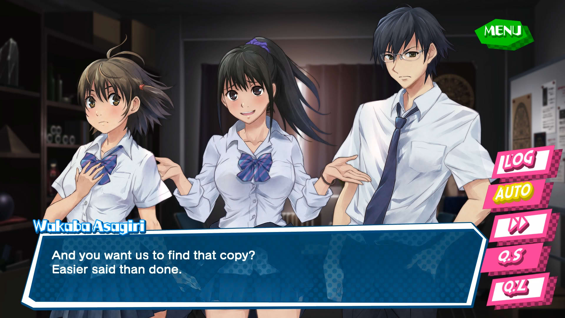 Screenshot for Kotodama: The 7 Mysteries of Fujisawa
