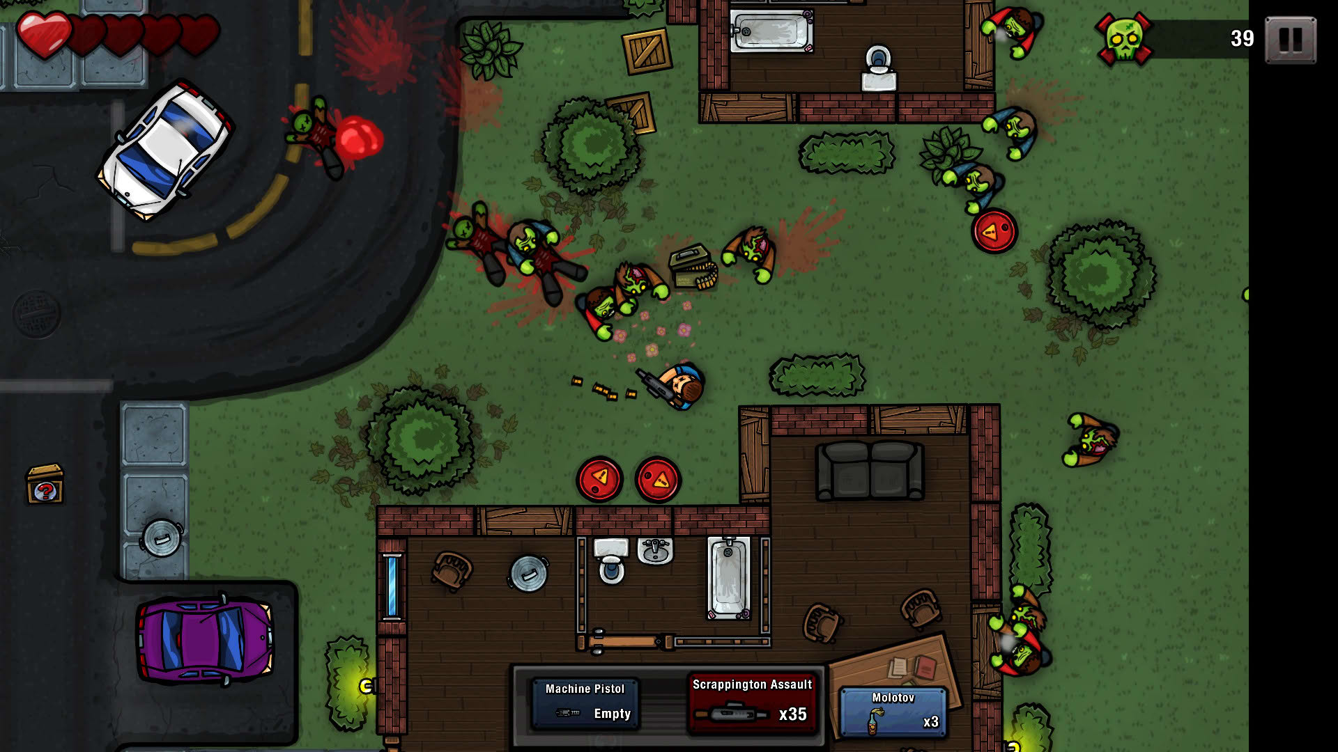Screenshot for Zombie Scrapper