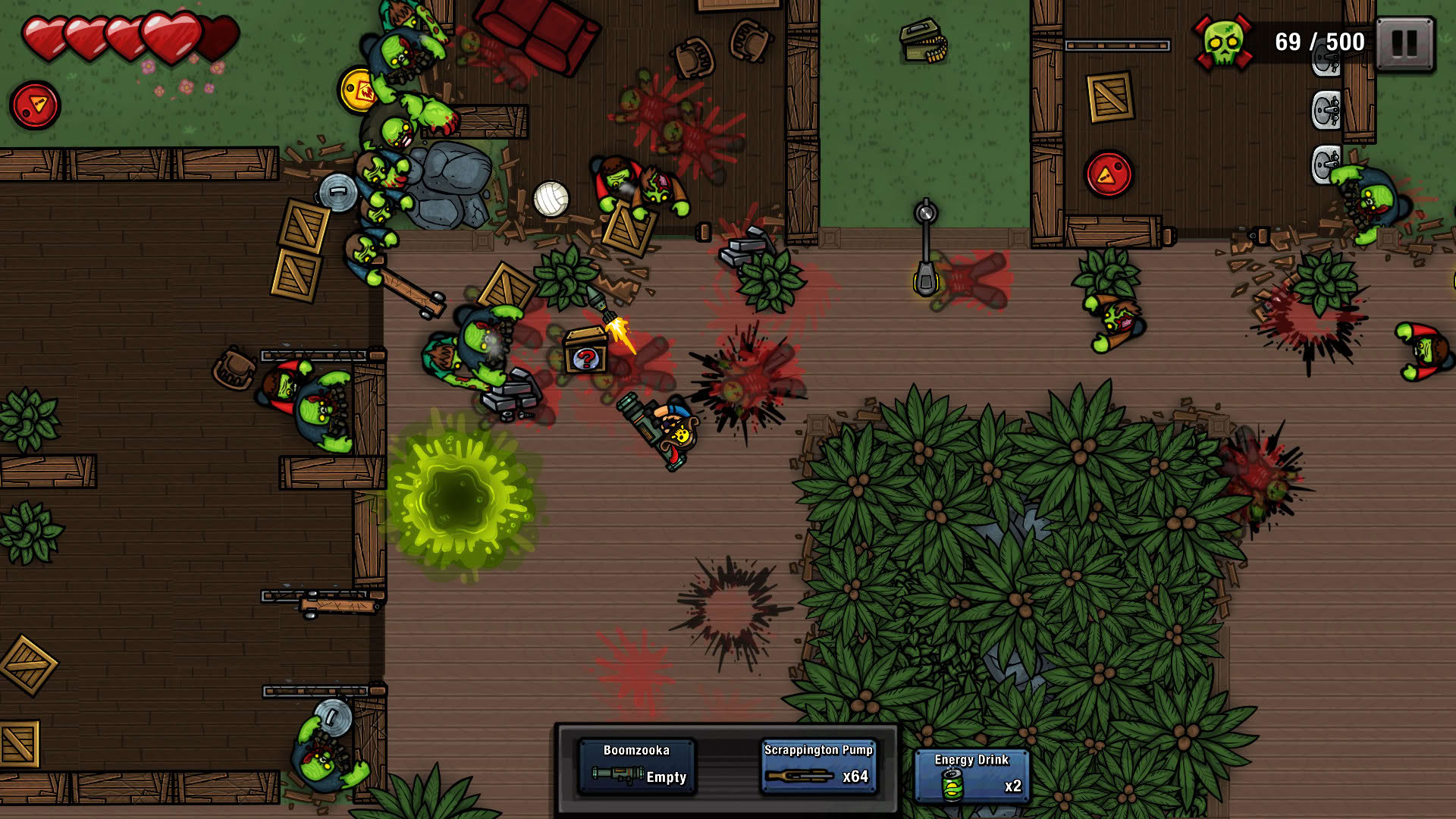 Screenshot for Zombie Scrapper