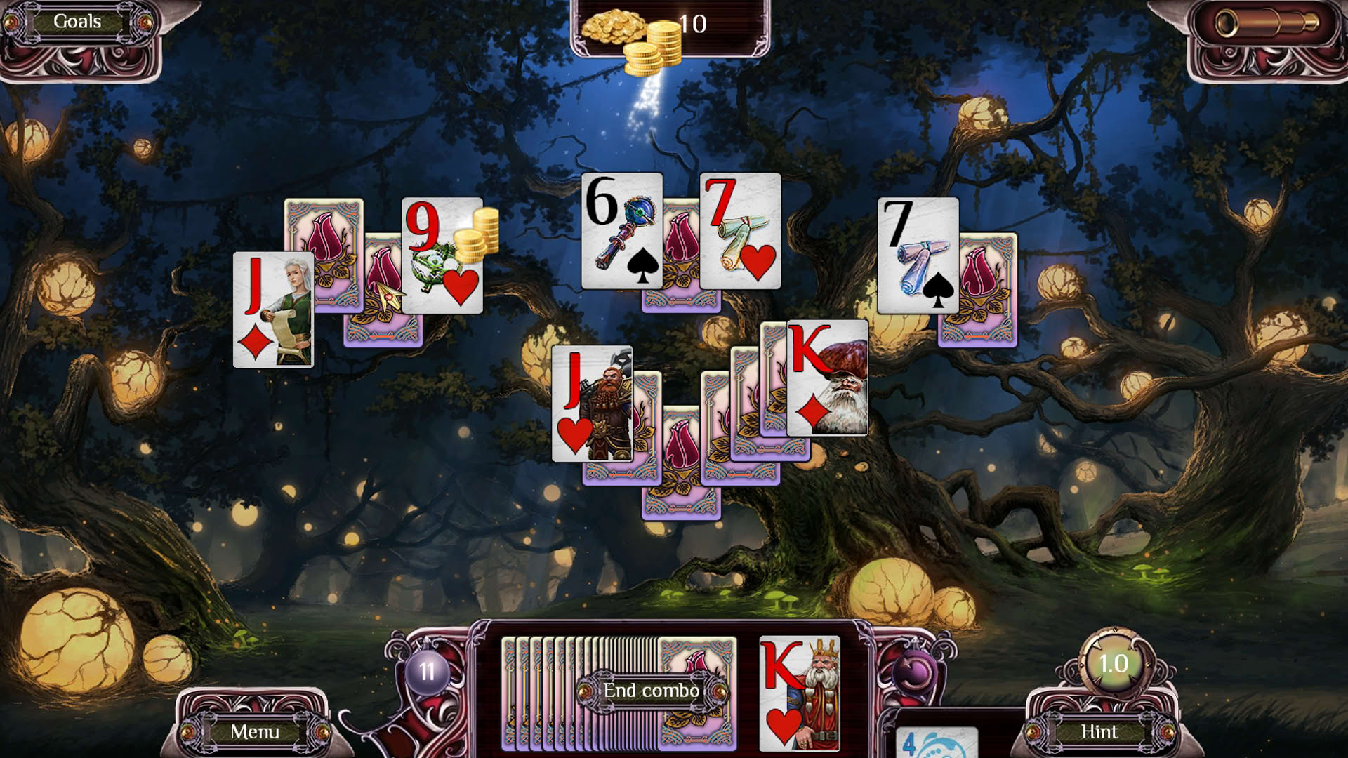 Screenshot for Age of Solitaire