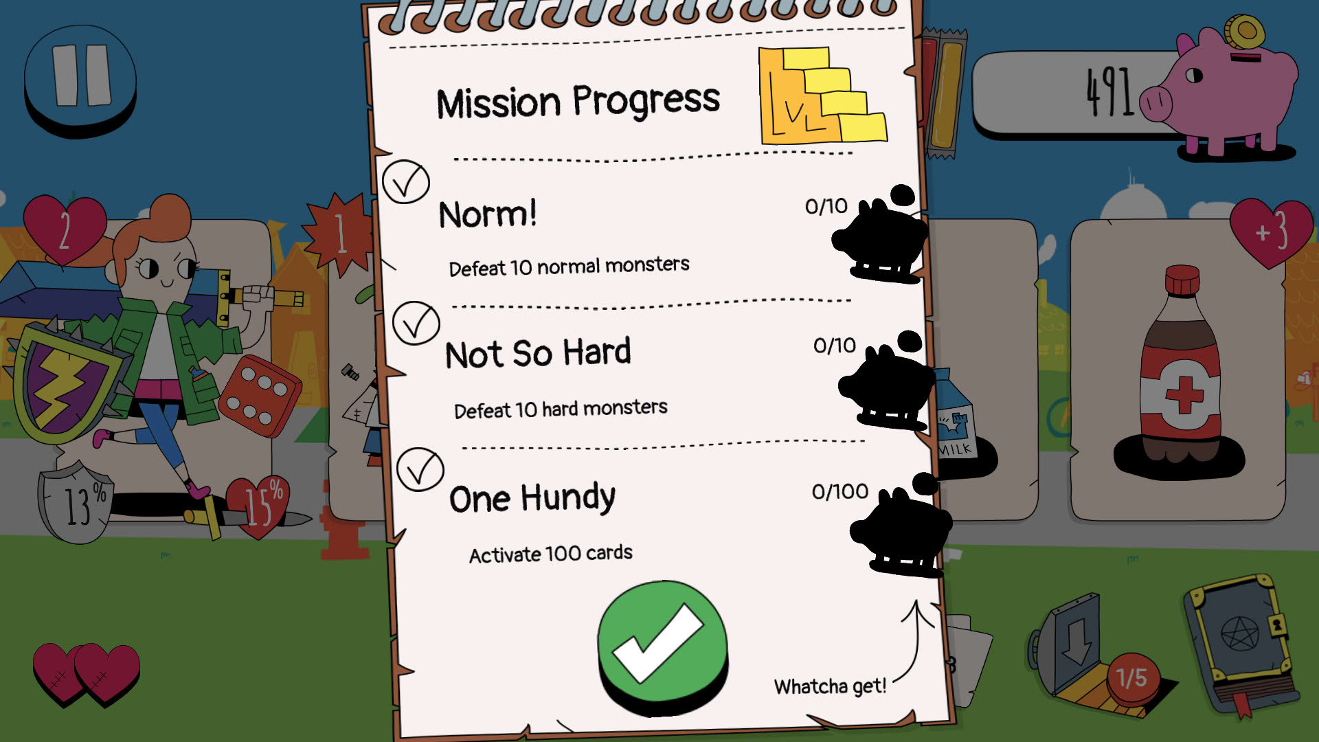 Screenshot for Knights of the Card Table