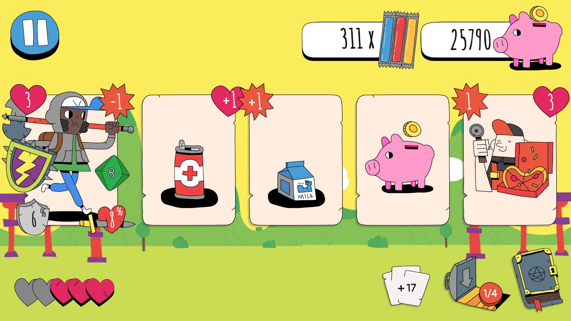 Screenshot for Knights of the Card Table