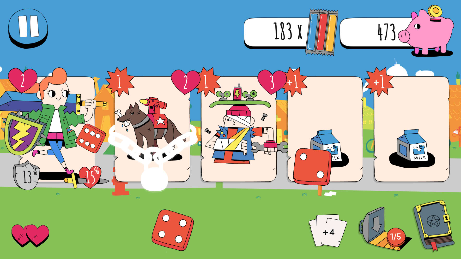 Screenshot for Knights of the Card Table