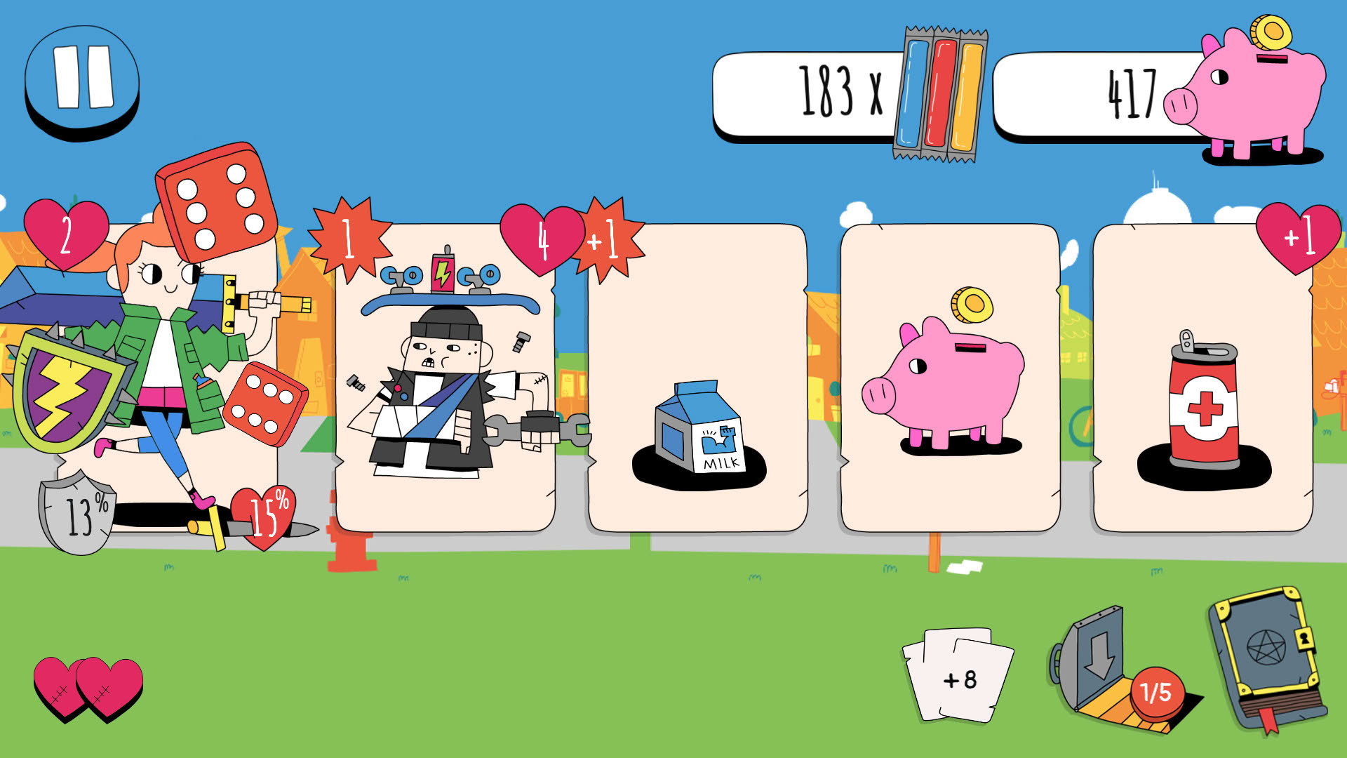 Screenshot for Knights of the Card Table
