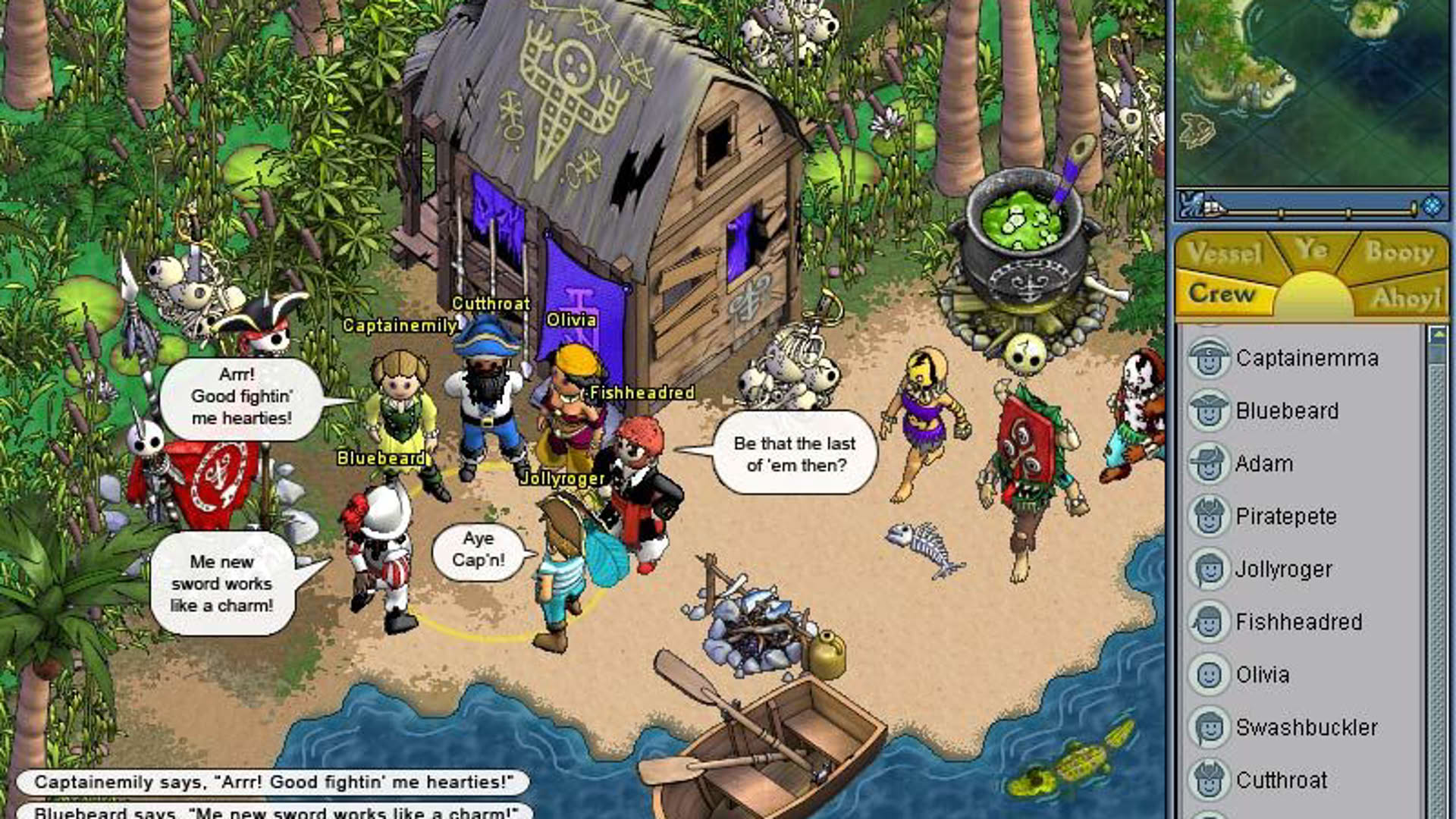 Screenshot for Puzzle Pirates