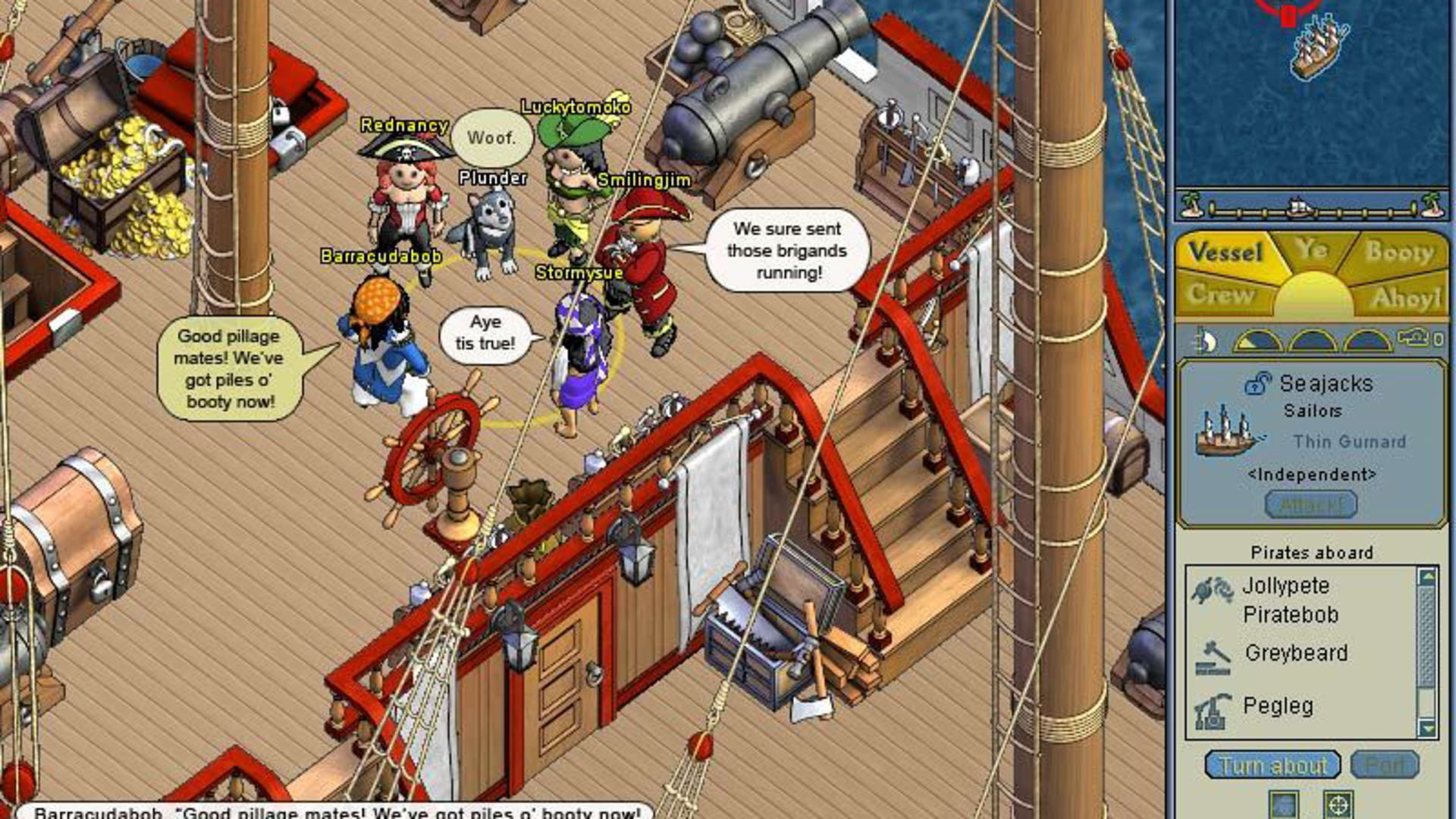 Screenshot for Puzzle Pirates