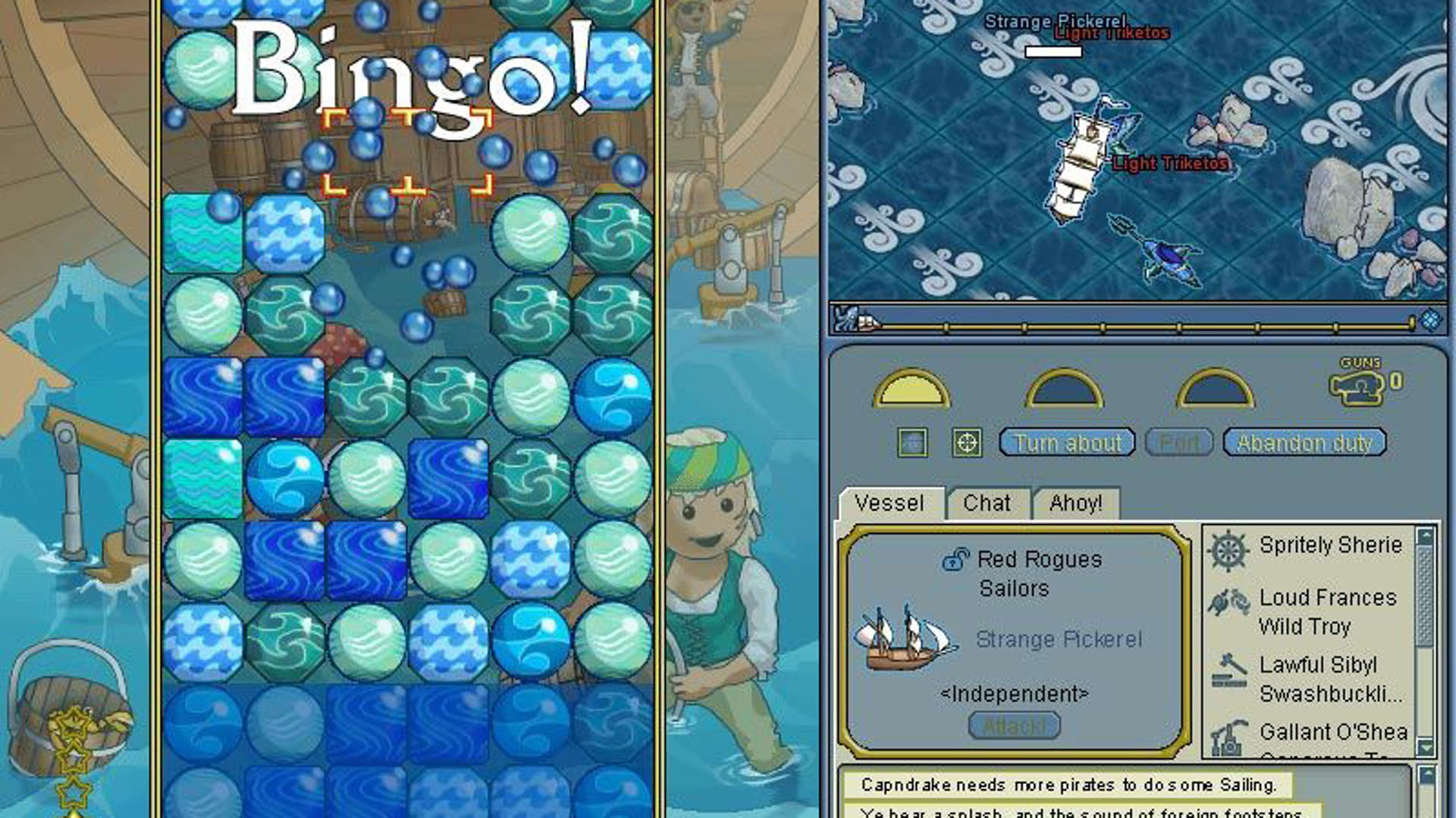 Screenshot for Puzzle Pirates