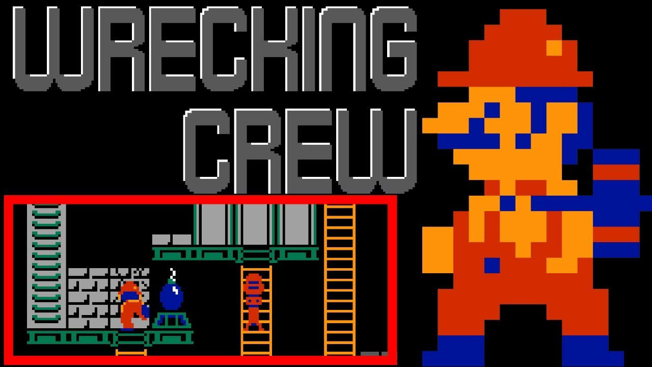 Wrecking Crew (Famicom / NES, 1985) — 1P Full 100-Phase Loop Session 👷♂️⛏️🏗️