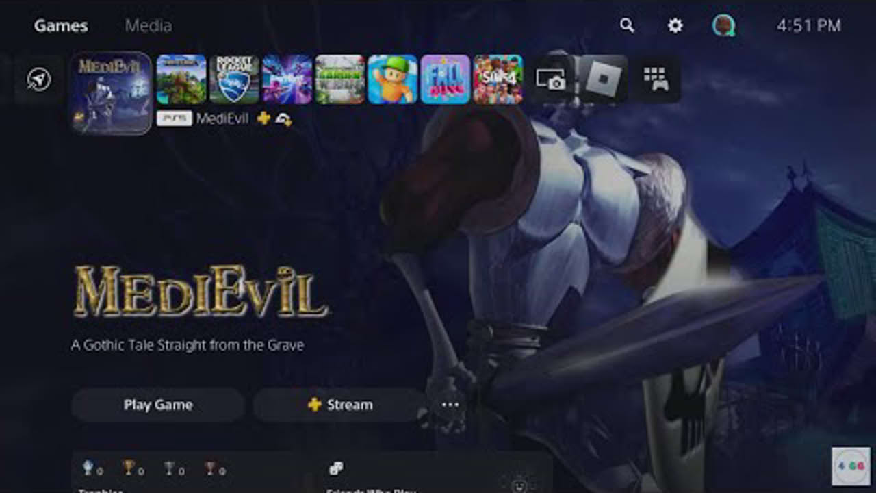MediEvil (PS1) PS5 Gameplay (PS Plus Premium)