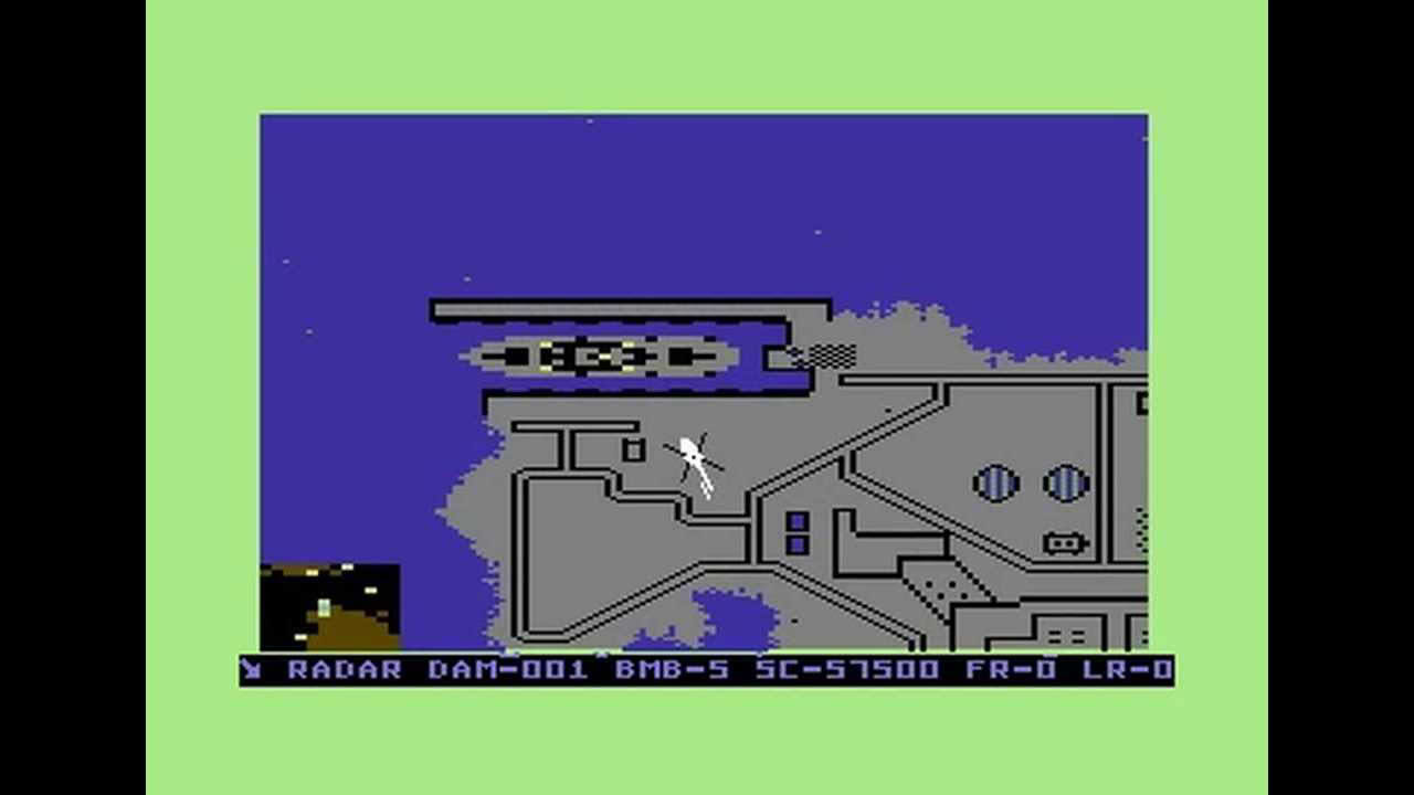 Raid on Bungeling Bay - C64 Longplay/walkthrough