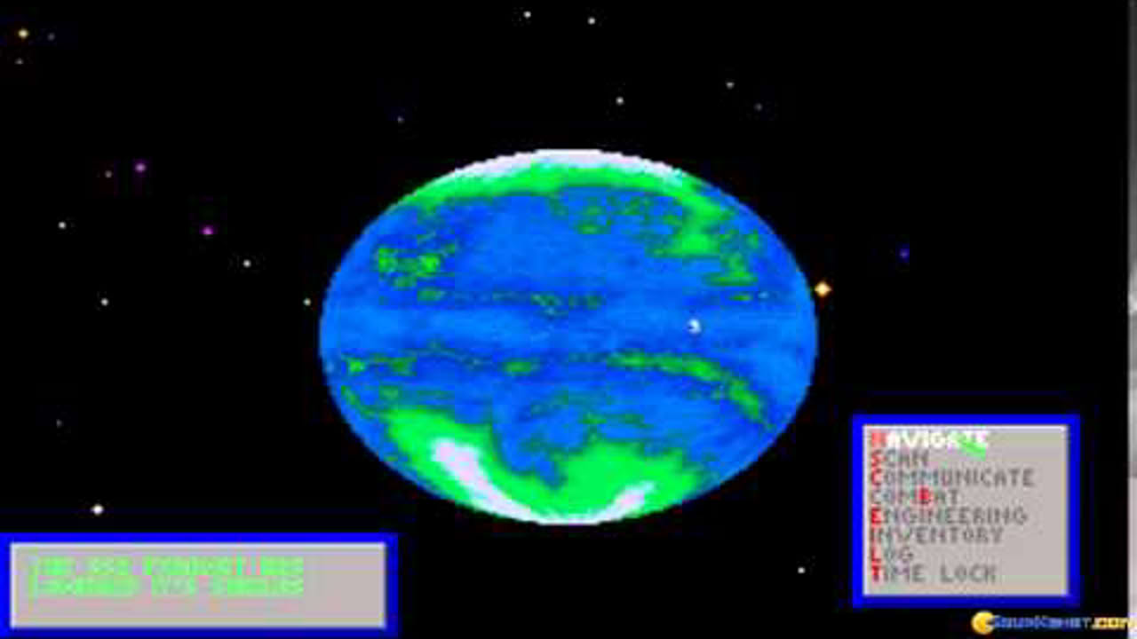 Nomad gameplay (PC Game, 1993)