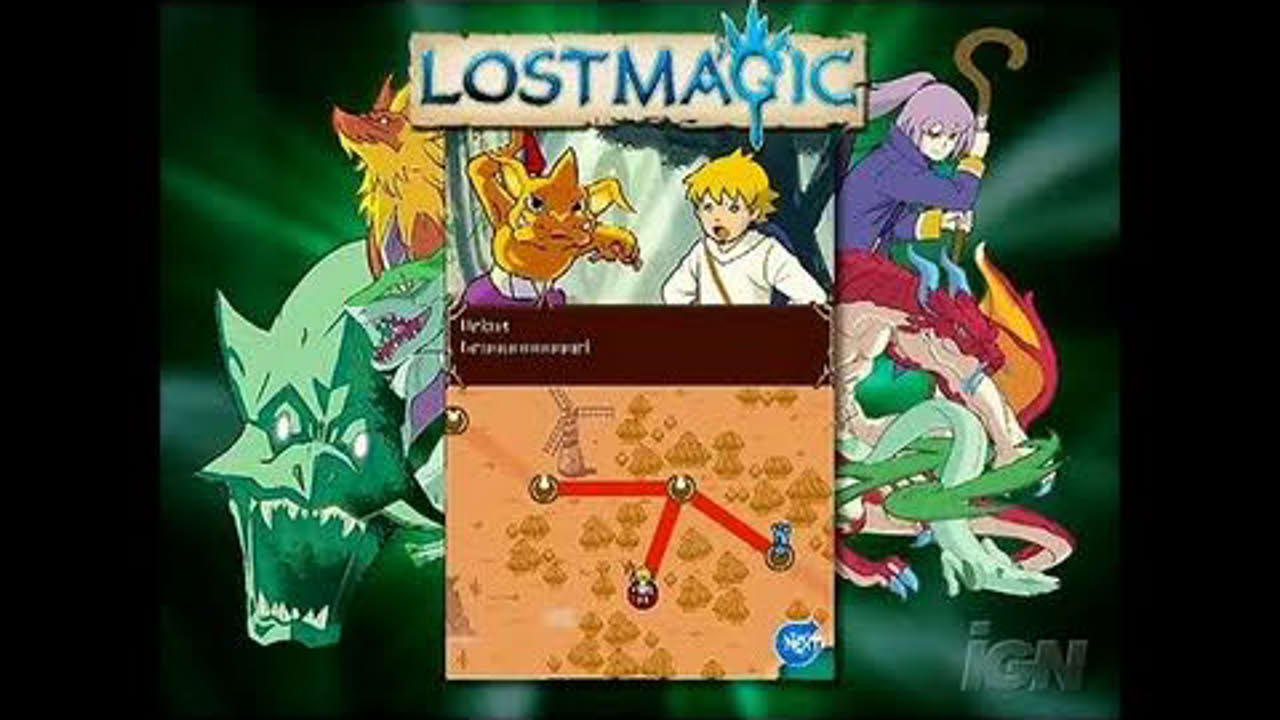 Lost Magic Nintendo DS Trailer - Lostmagic Trailer