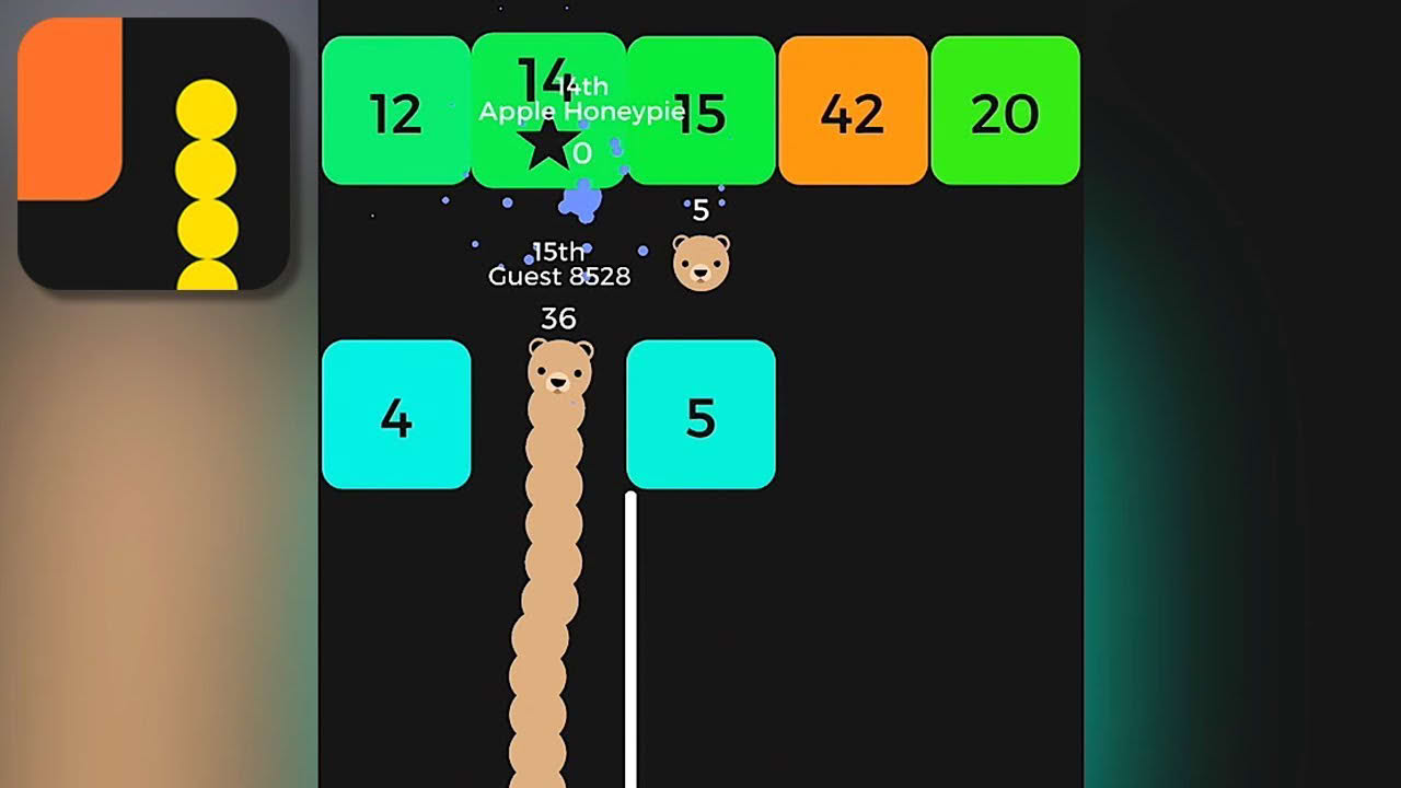 Snake VS Block - Gameplay (iOS)