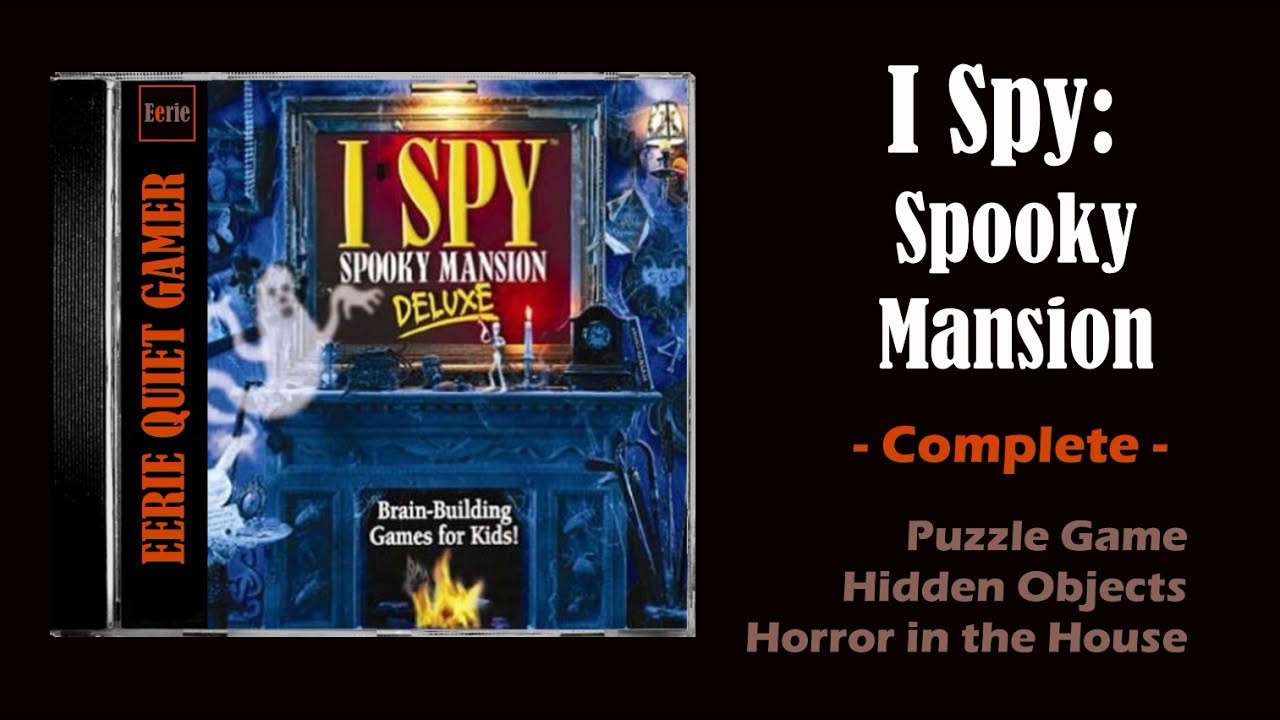 I SPY SPOOKY MANSION: DELUXE (Hidden Objects Kid's Horror) FULL Longplay No Commentary