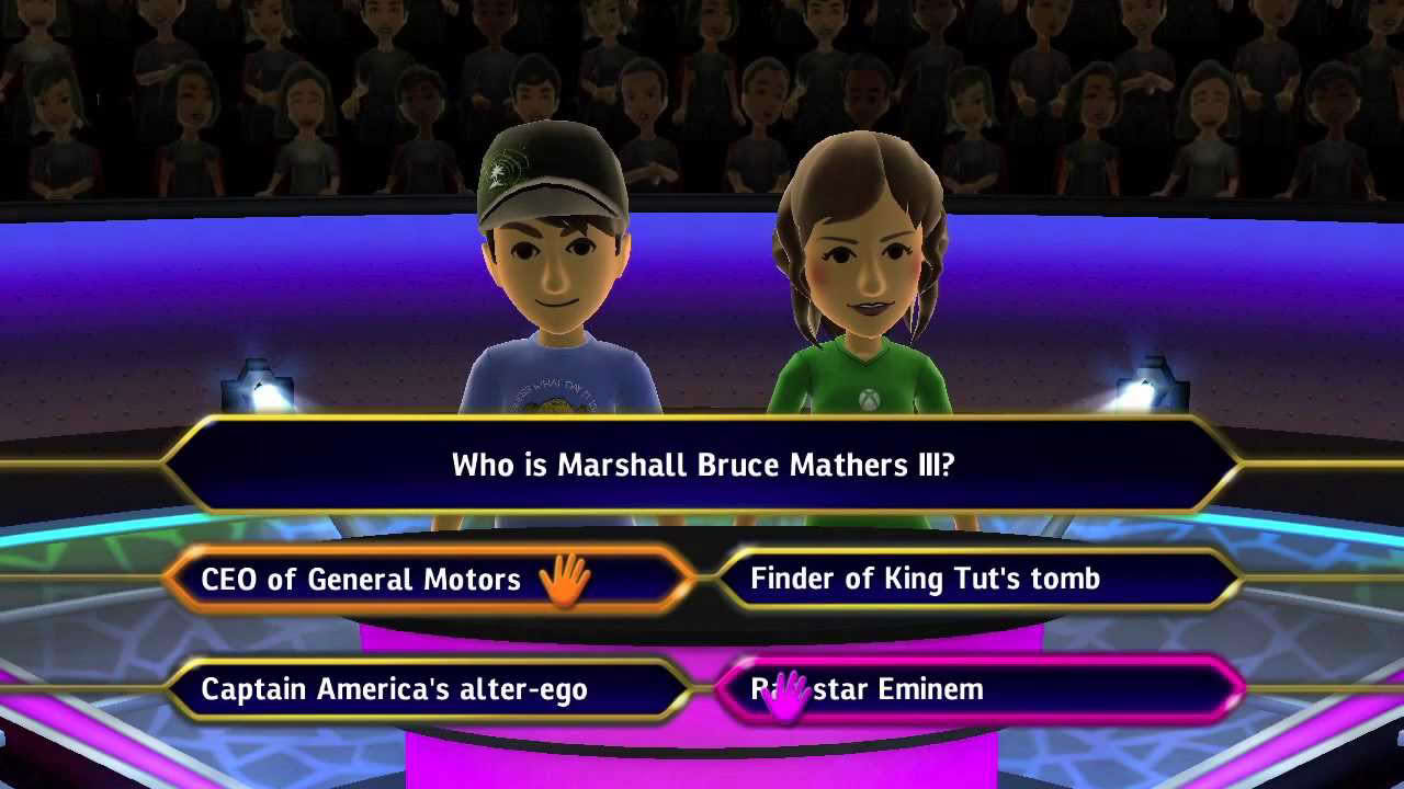Who Wants to Be a Millionaire? 2012 Edition - Underdog