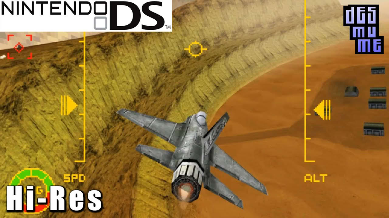 Top Gun - Nintendo DS Gameplay High Resolution (DeSmuME)