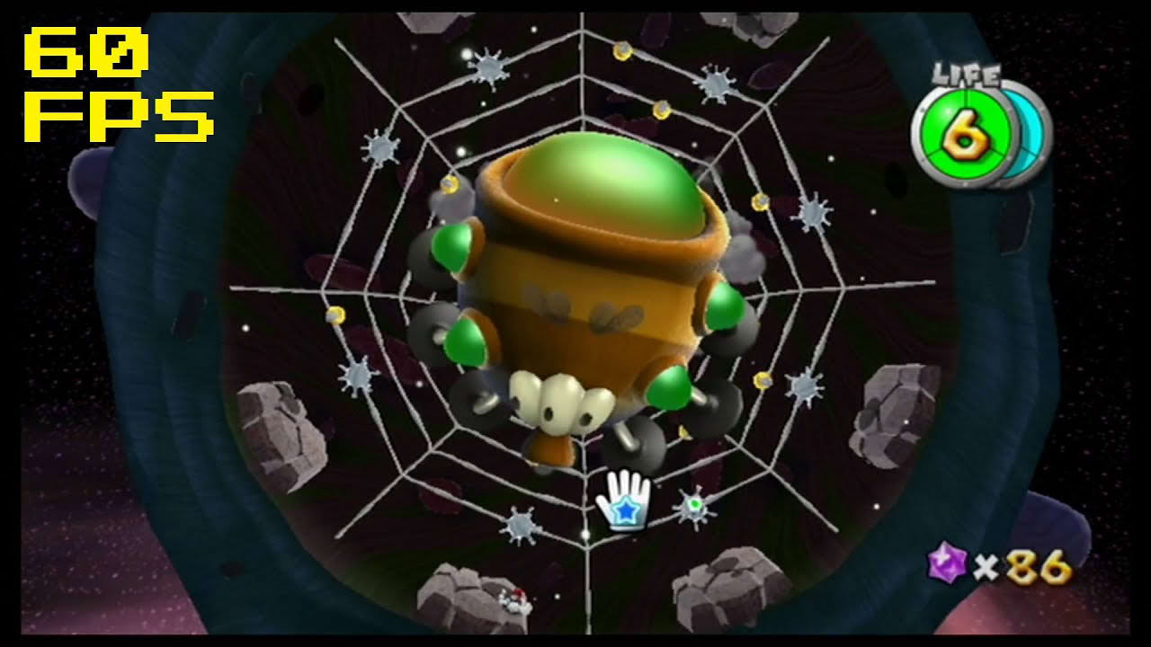 20. [60 FPS] Tarantox's Tangled Web - Space Junk Galaxy - Super Mario Galaxy