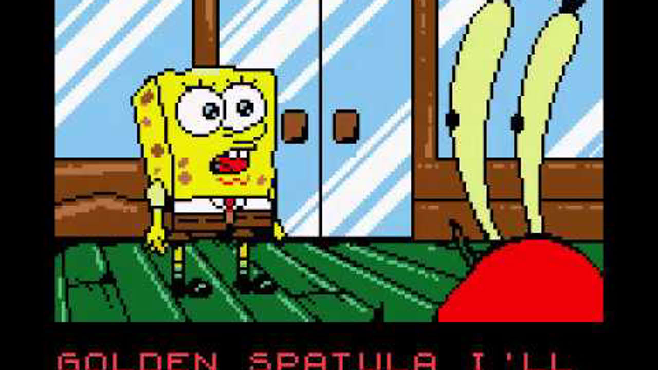 Game Boy Color Longplay [102] SpongeBob SquarePants: Legend of the Lost Spatula