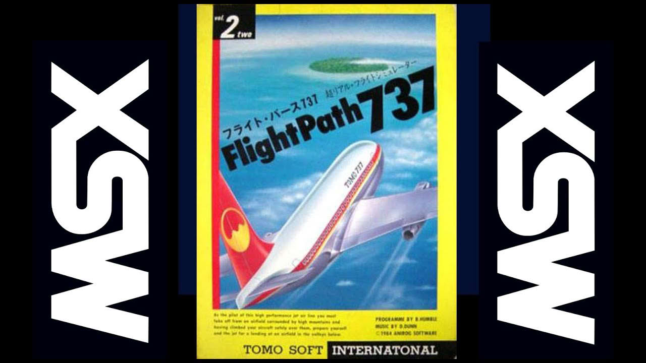 MSX Flight Path 737 (MSX1, Anirog 1985)