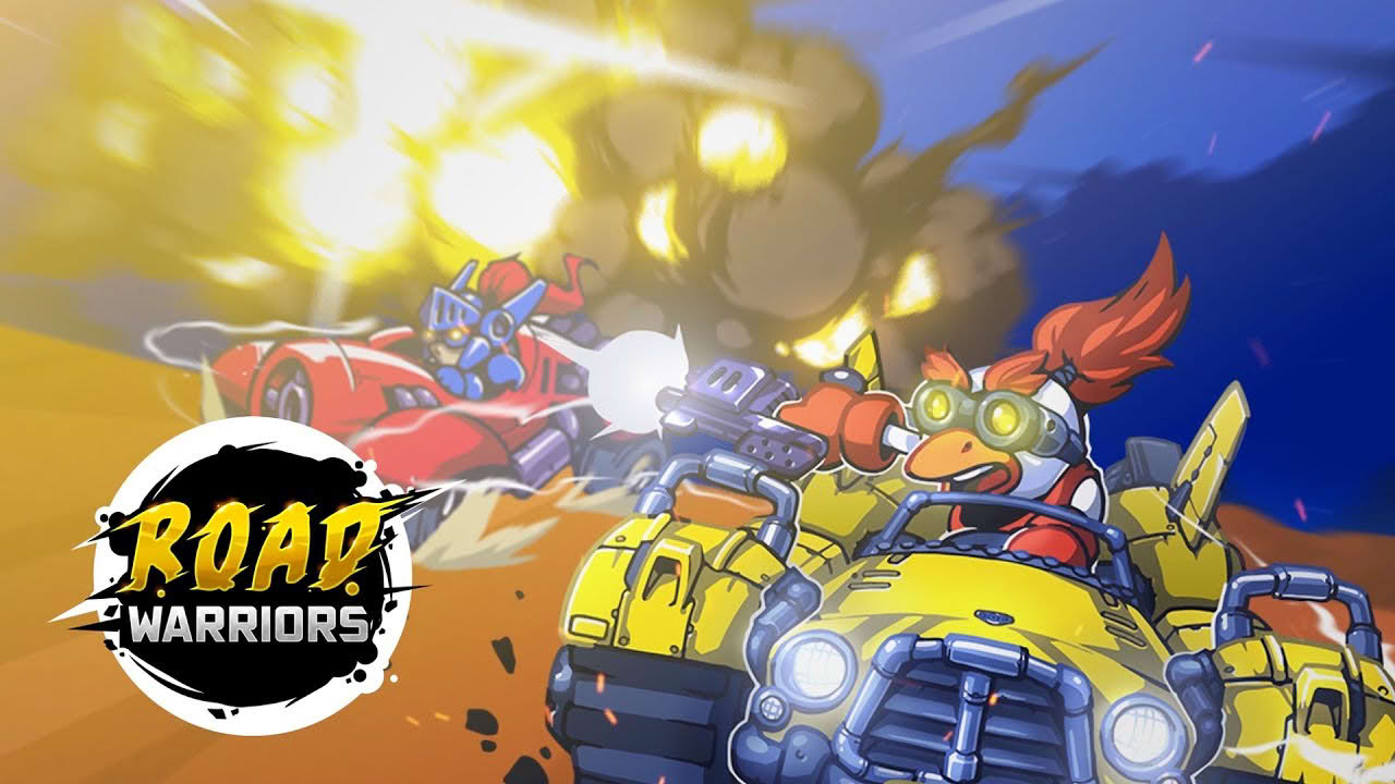 Road Warriors — THE action-packed intergalactic one-touch racing game!