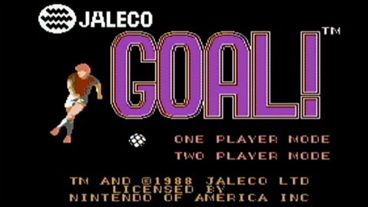 Goal! (NES) - Jaleco, Oct 1989 | NESguide 240p