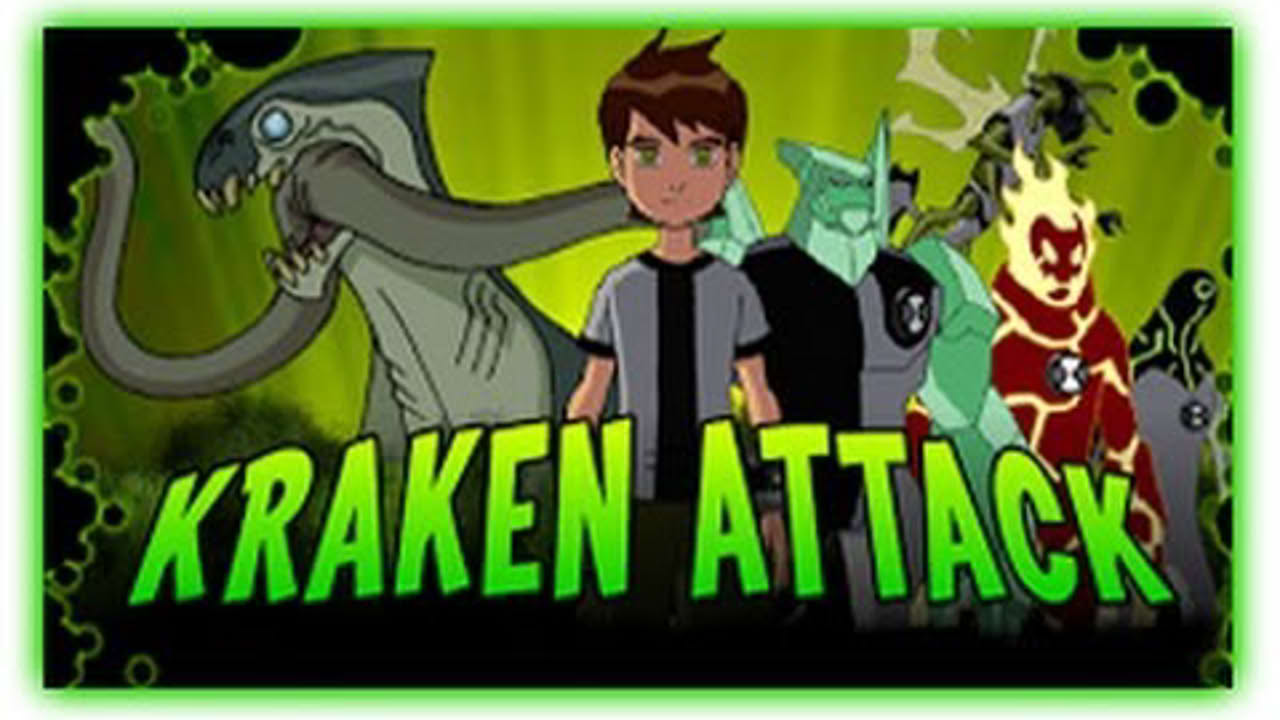 Ben 10 - Krakken Attack - Ben 10 Games