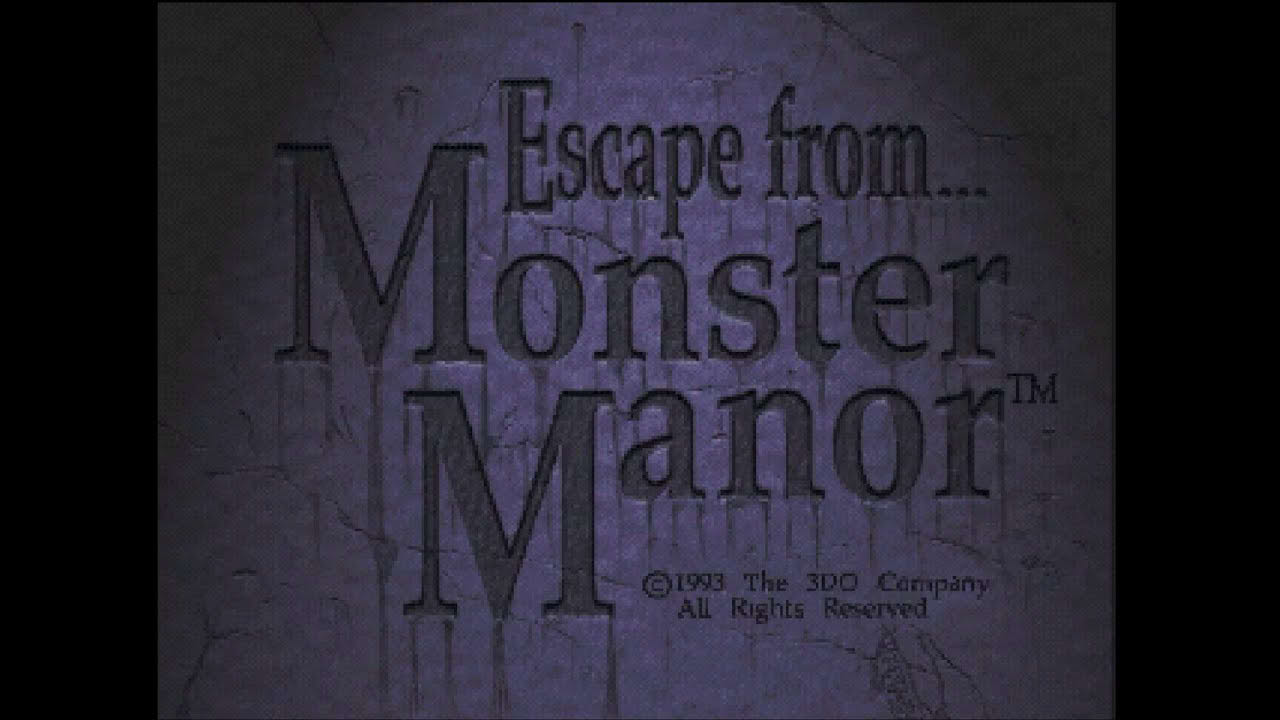 Escape from Monster Manor (3DO 1993)