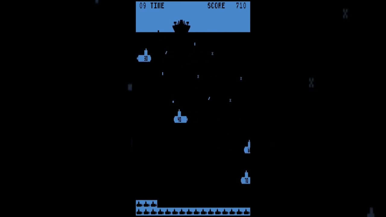Depthcharge (1977) #retrogamingloft #depthcharge #arcadegames