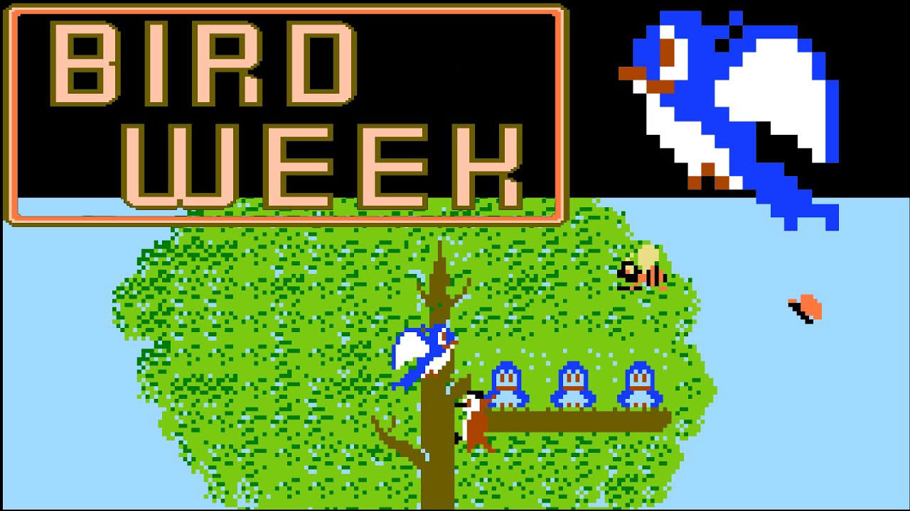 Bird Week (FC · Famicom) original video game | full game completion session 🎮