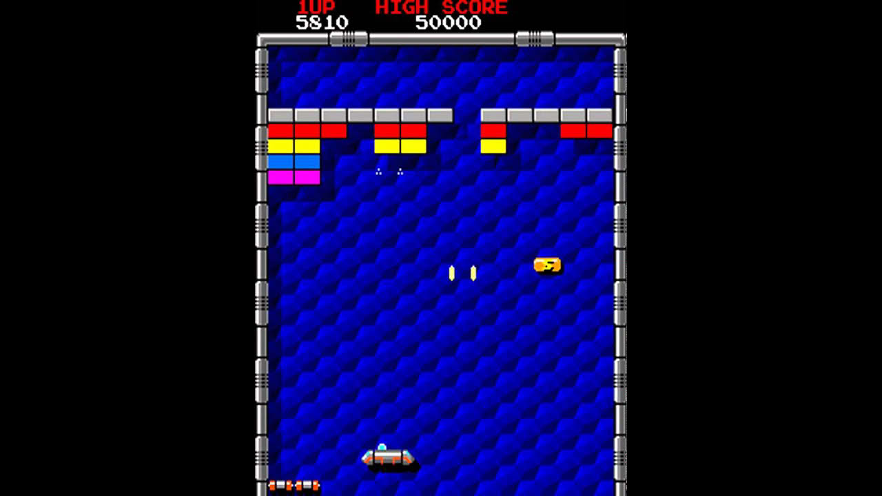 Arkanoid (World, oldest rev) [MAME] [shortplay]