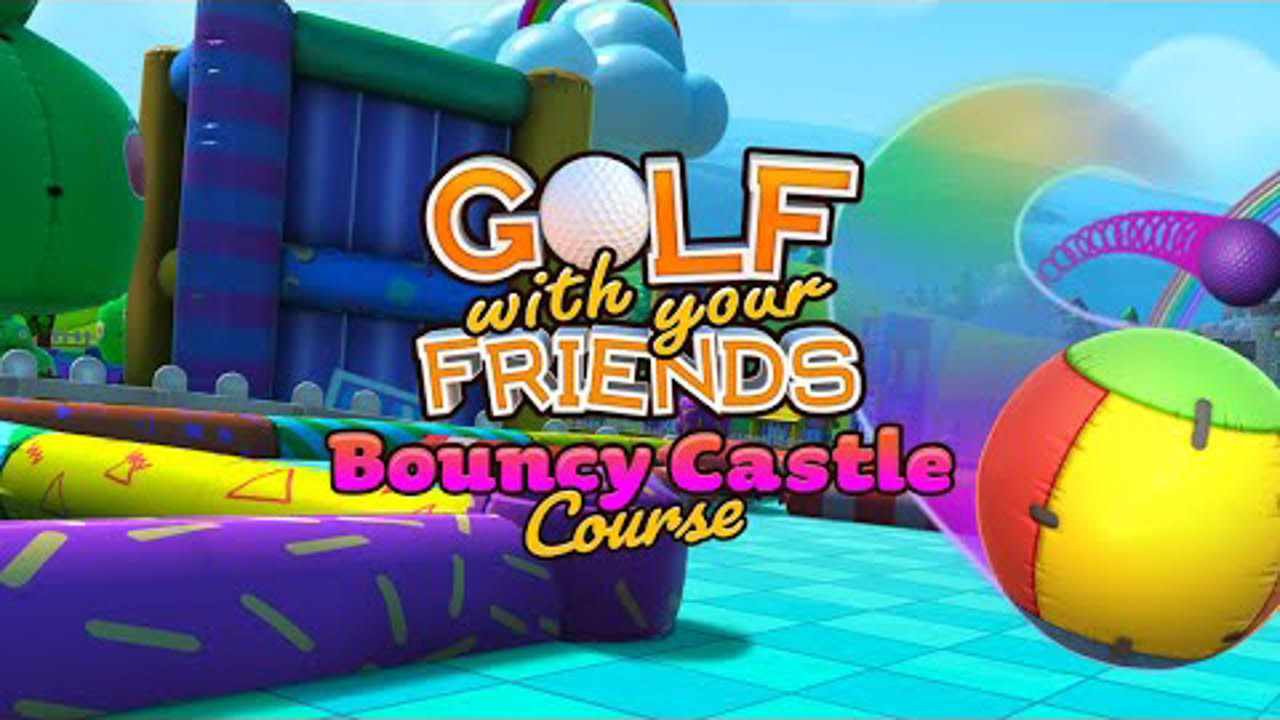 Golf With Your Friends - Bouncy Castle Course | Trailer [GOG]