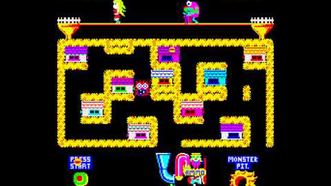 Arcade Game: Blue Print (1982 [Zilec Electronics] Bally Midway)