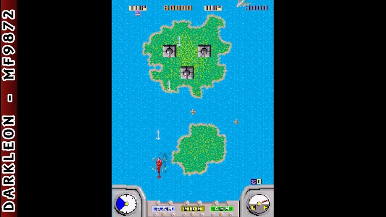 Action Fighter © 1986 Sega - Arcade Gameplay