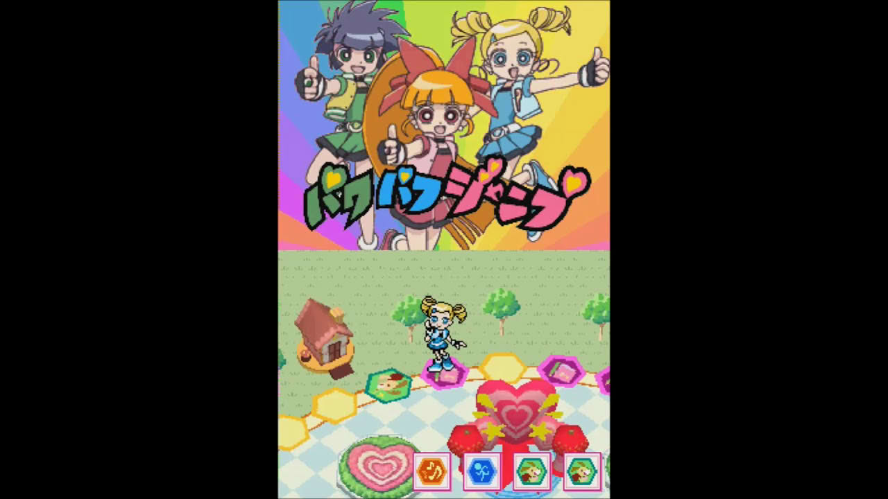 Game de Demashita! Powerpuff Girls Z full part gameplay (Nintendo DS game)