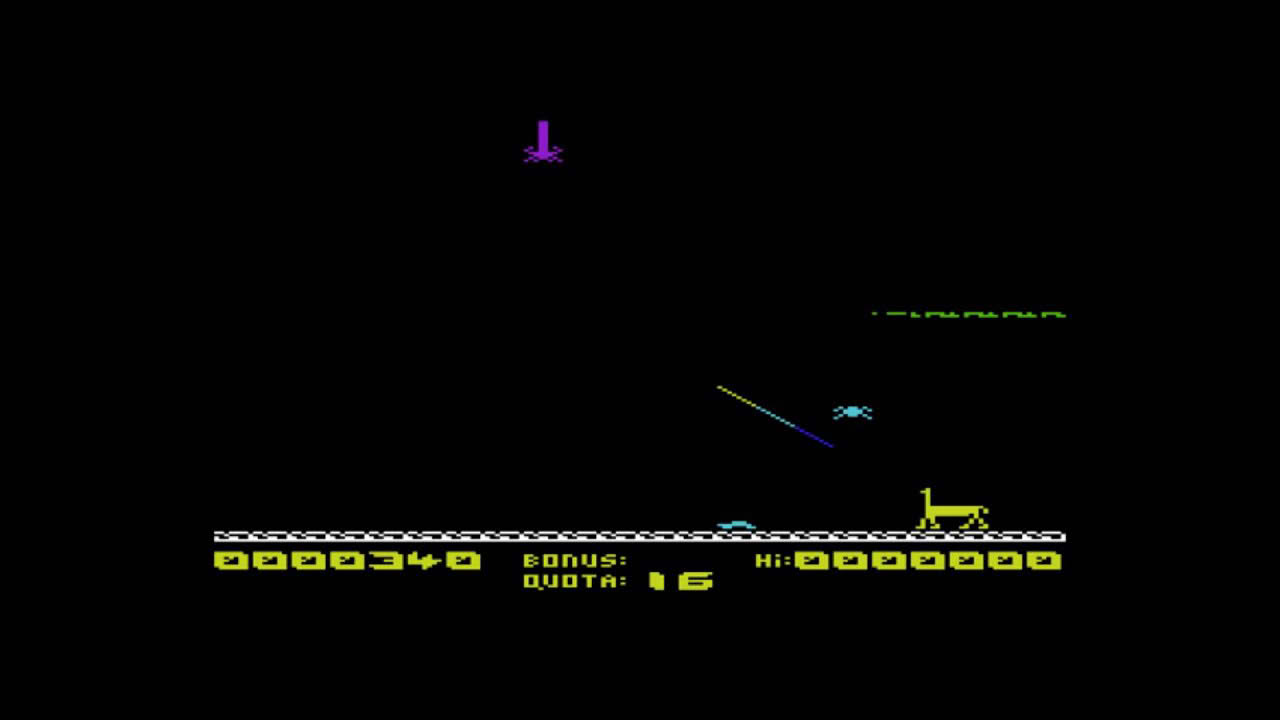 Metagalactic Llamas: Battle at the Edge of Time  for the Commodore VIC-20 / Commodore VC-20