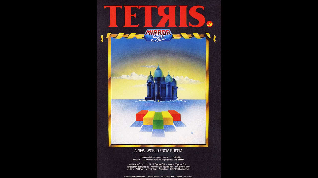 Tetris / MirrorSoft / C64 / 1988