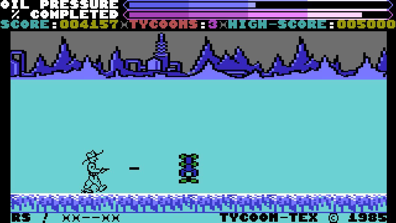 Tycoon Tex Longplay (Commodore 16 Plus/4) [QHD]