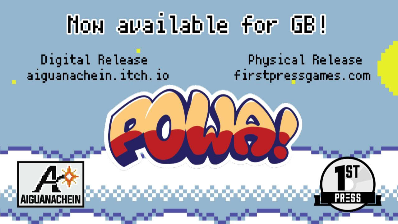 POWA! for GB(C) Release Trailer
